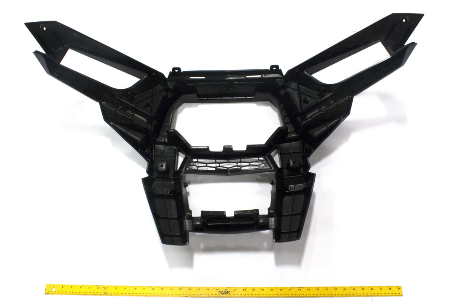 Front Fascia Routered Assembly, Gloss Black, Part 5452675-070