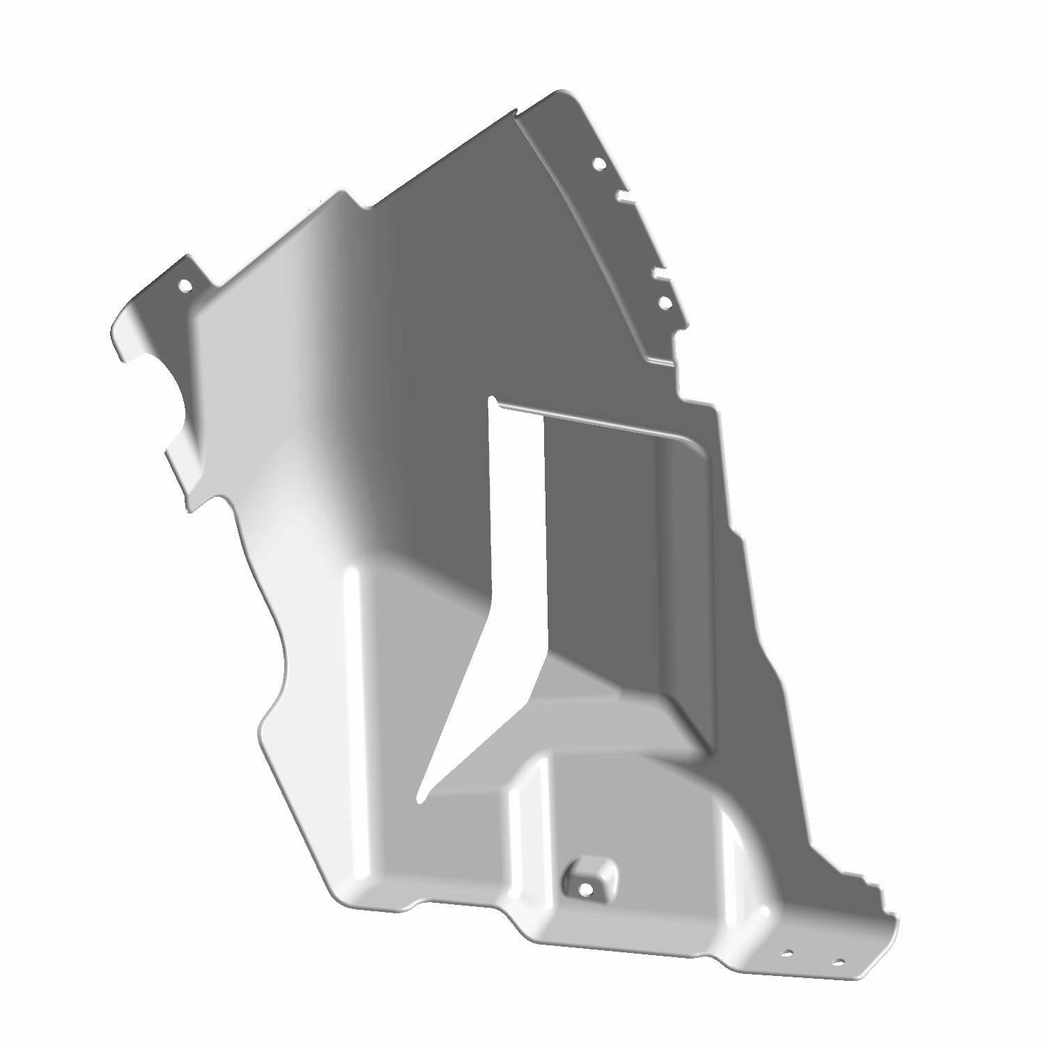 Mud Guard, Front, Right, Gloss Black, Part 5453273-070 | Polaris