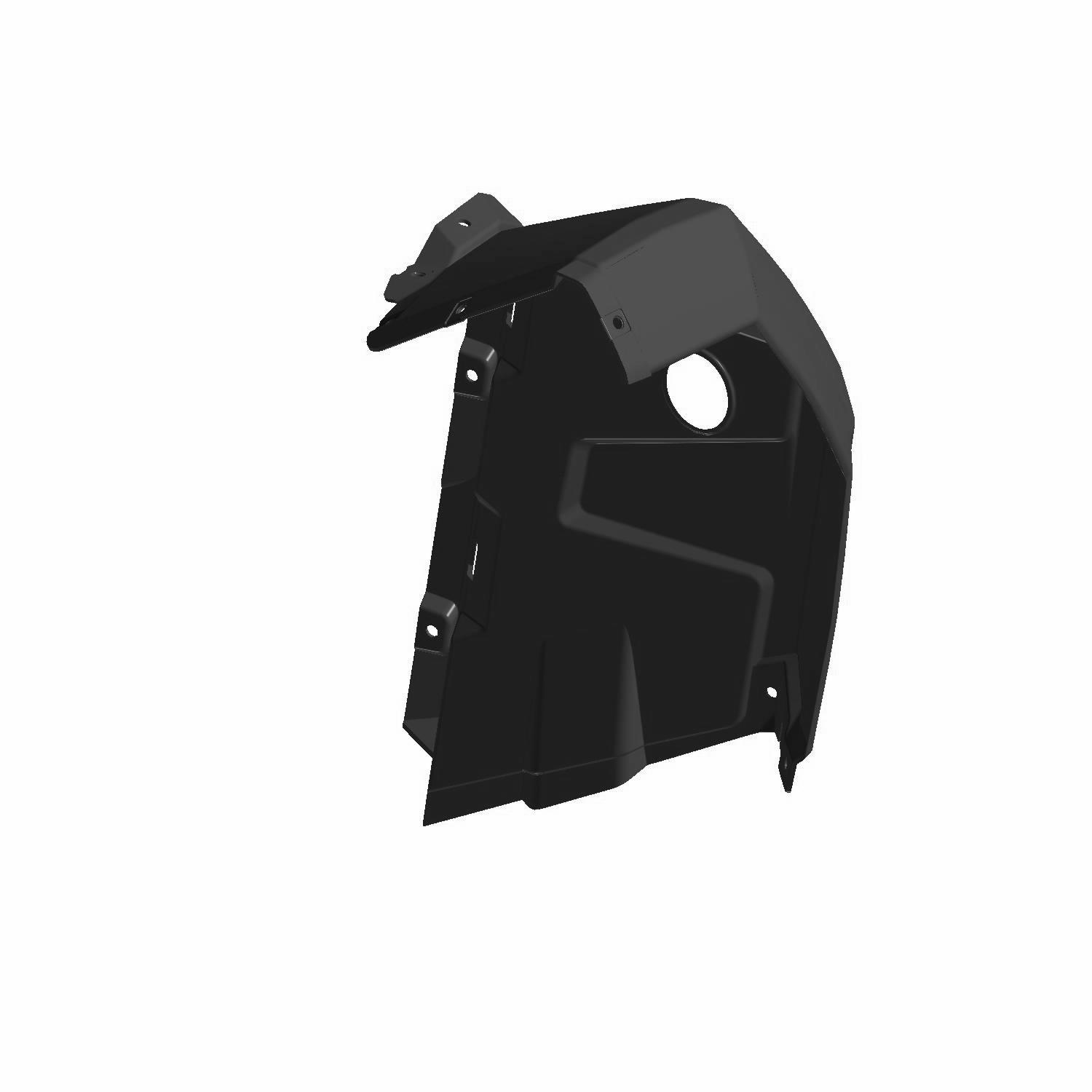 Front Fender, Right, White Lightning, Part 5453278-599 | Polaris