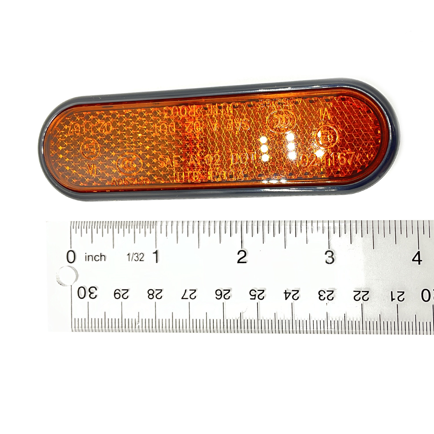 Oval Amber Reflector, Part 5454009 | Indian Motorcycle
