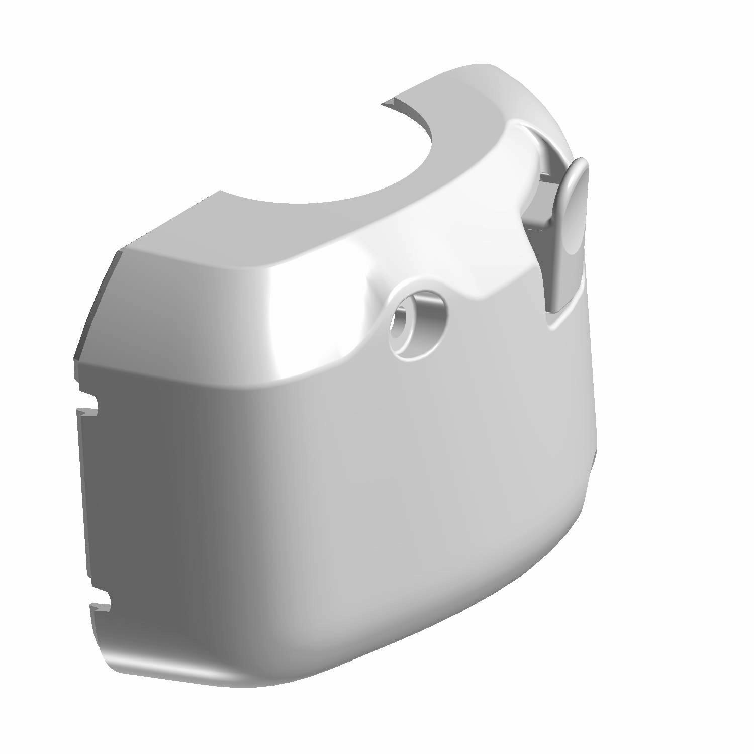 Control Switch Cover, Right, Rear, Chrome, Part 5454140-156