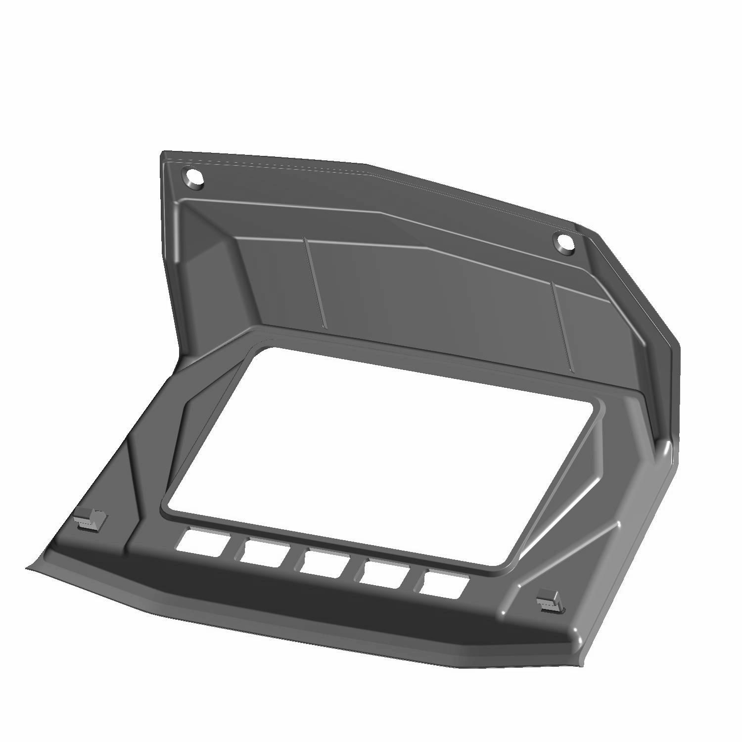 Bezel Display, 7 in, Gloss Black, Part 5454417-070 | Polaris RZR