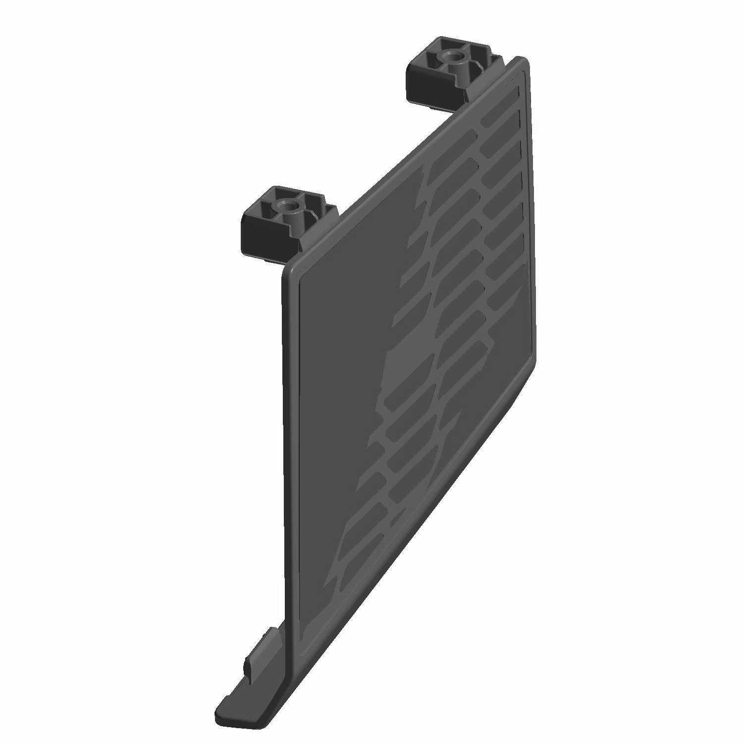 Fender Intake Assembly, Rear, Right, Gloss Black, Part 2637226-070