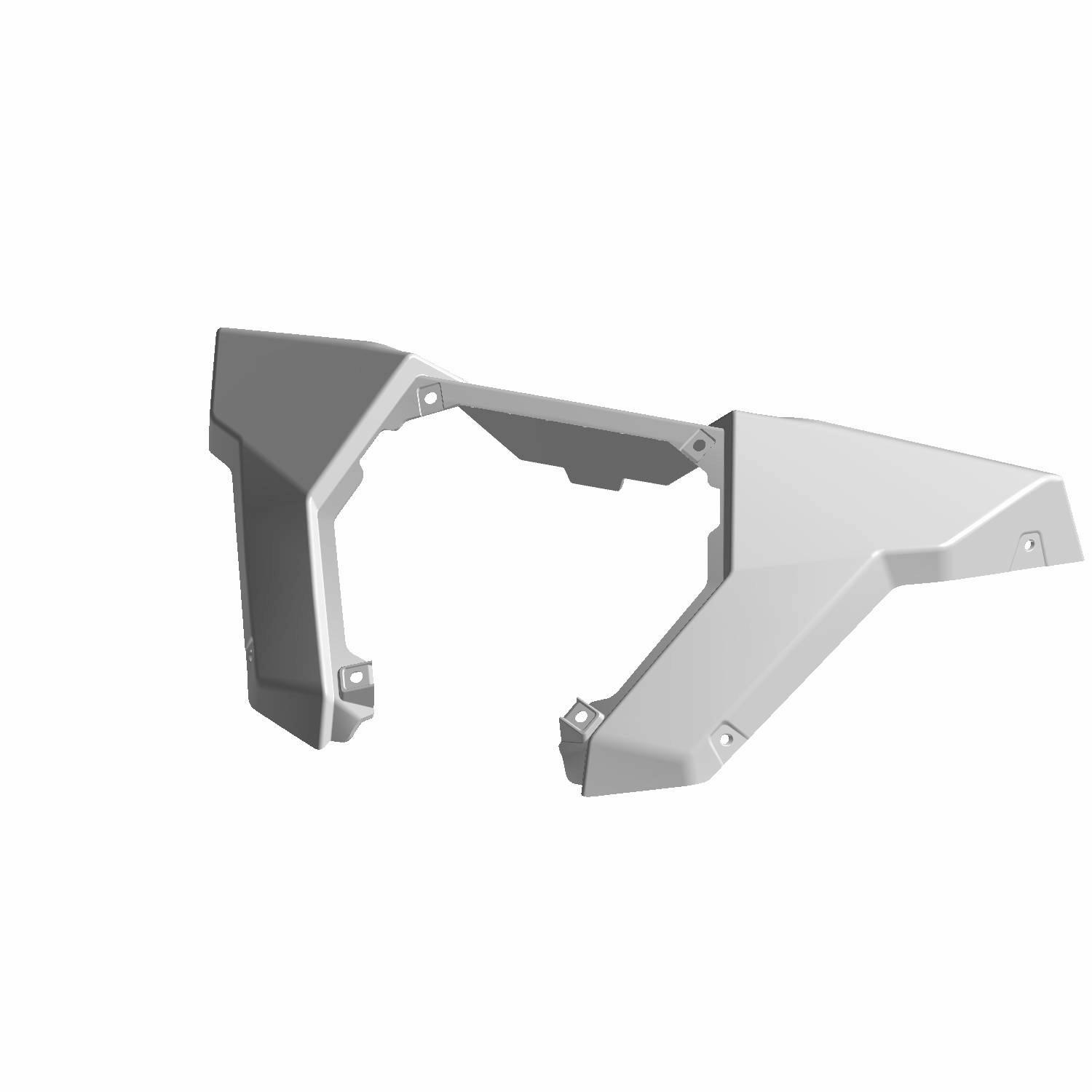 Bumper, Front, Gloss Black, Part 5455179-070 | Polaris RZR