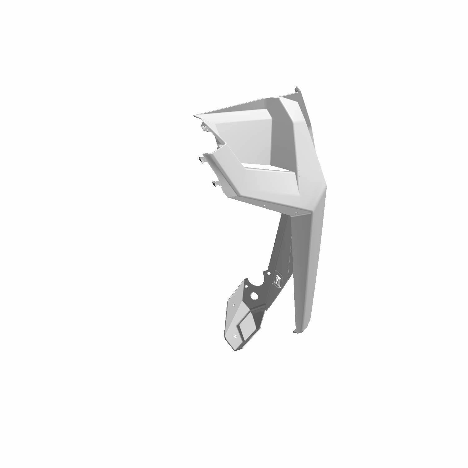 Flare Fender, Rear, Left, Gloss Black, Part 5455186-070 | Polaris RZR