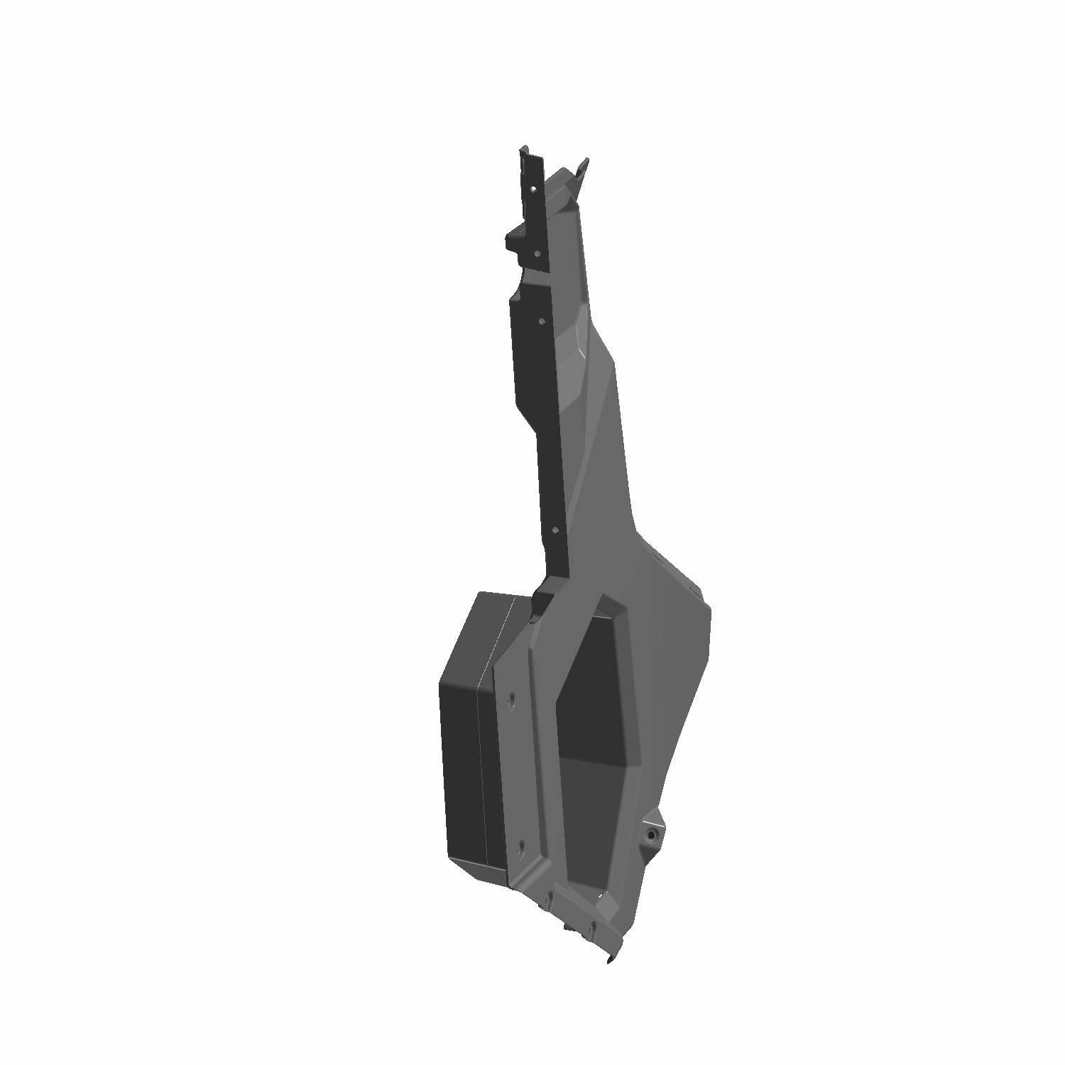 Center Console, Right, Black, Part 5455359-070 | Polaris RZR