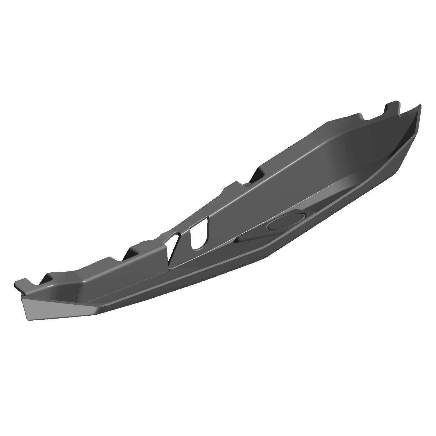 prestige4456 Deflector Panel, Right Side, Gloss Black, Part 5455473-070