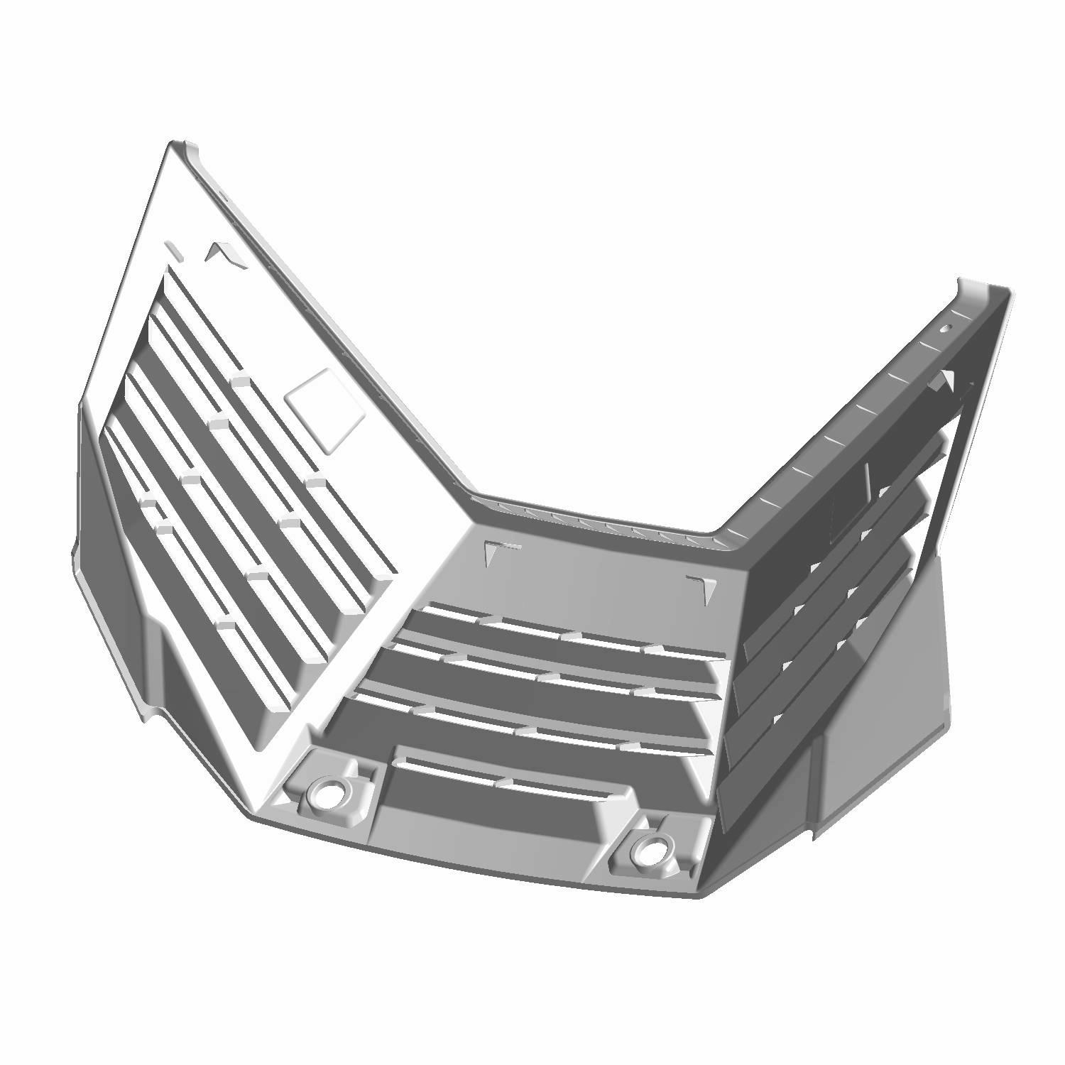 Polaris Rzr Radiator Protection Radiator Cover, Router, Gloss Black, Part 5455806-070 | Polaris RZR