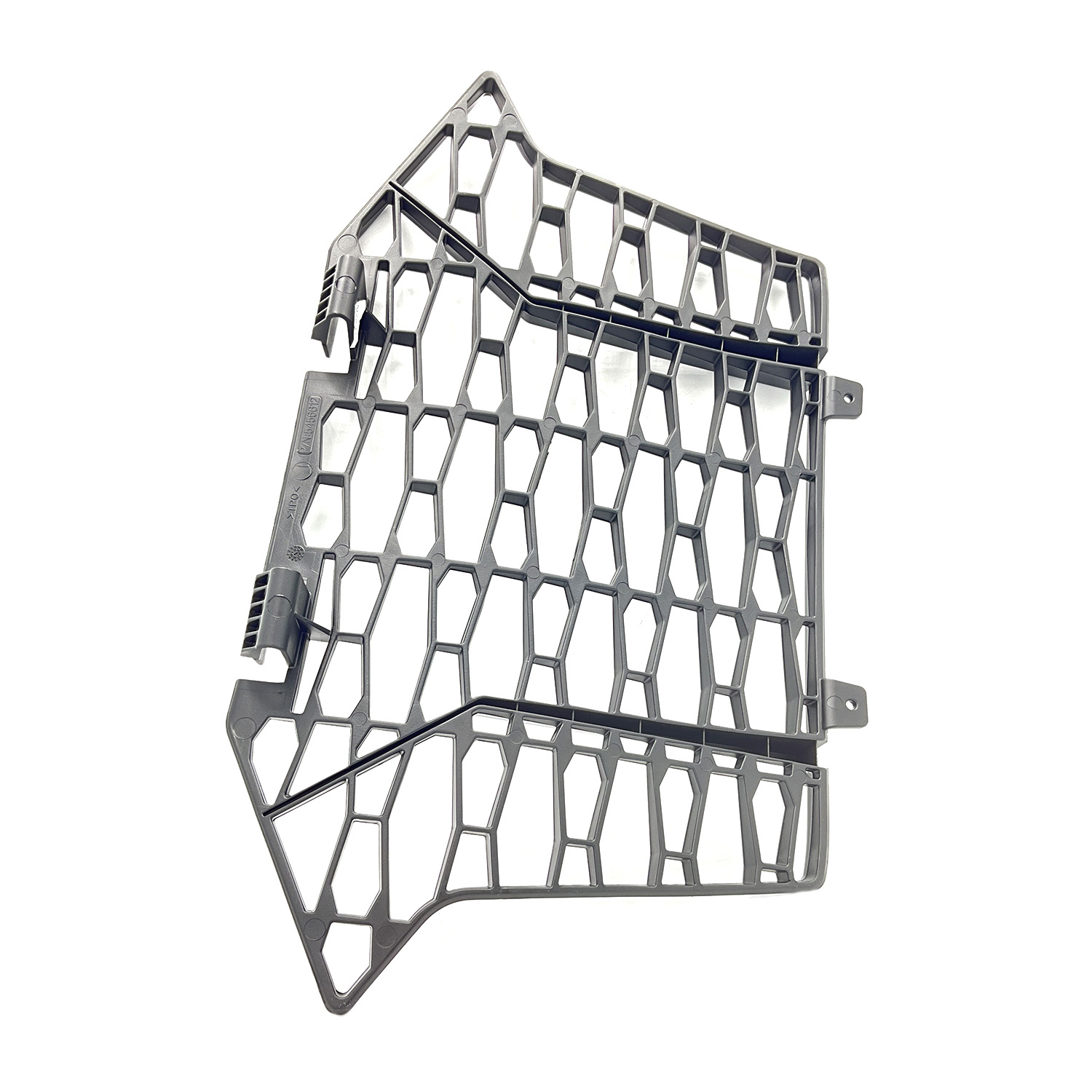 Fascia Grill, Front, Gloss Black, Part 5456612-070 | Polaris RZR