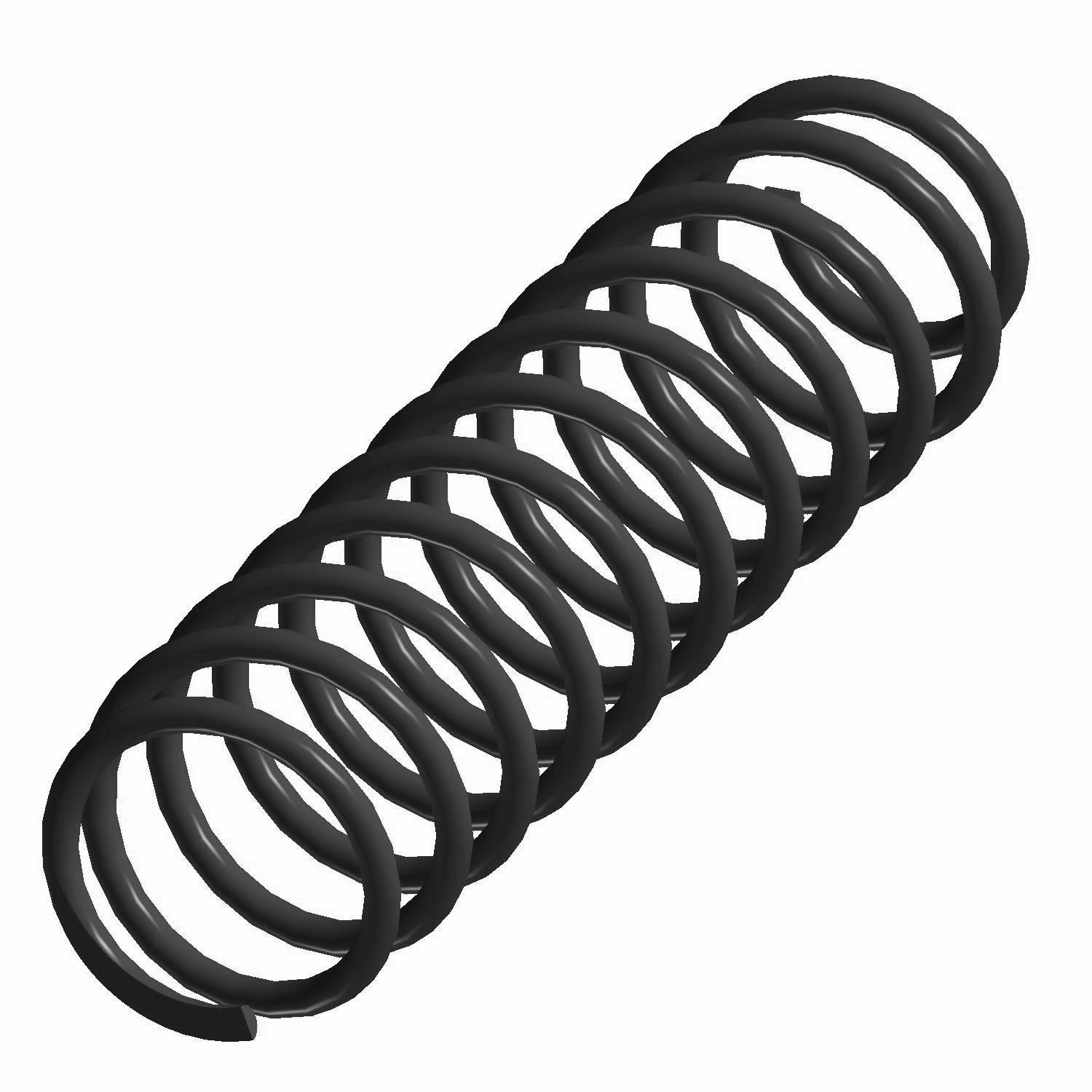 Compression Spring, Medium Gloss Black, Part 7043247-067 | Polaris