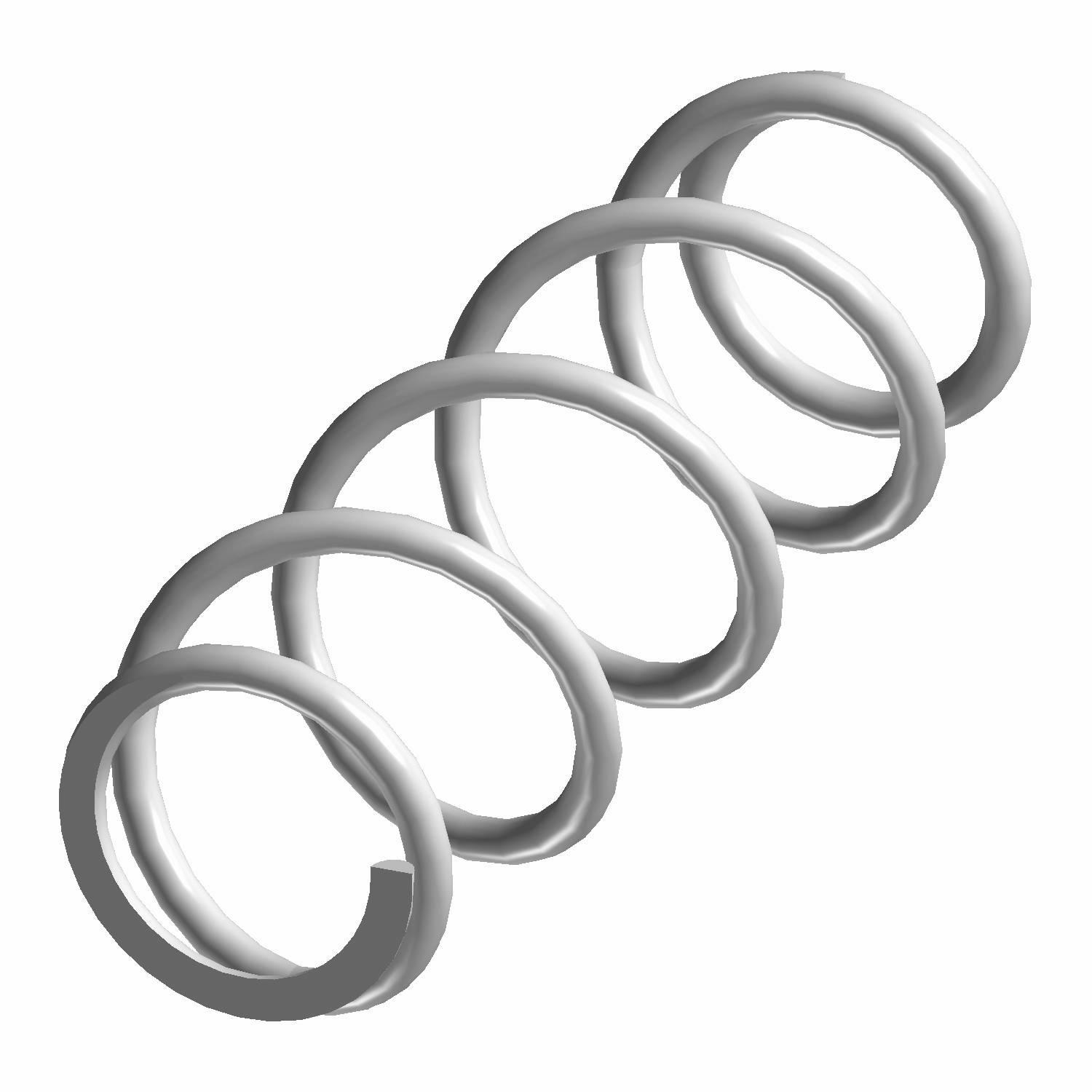 Compression Spring, .30 x 8.75, Black, Part 7043678-458