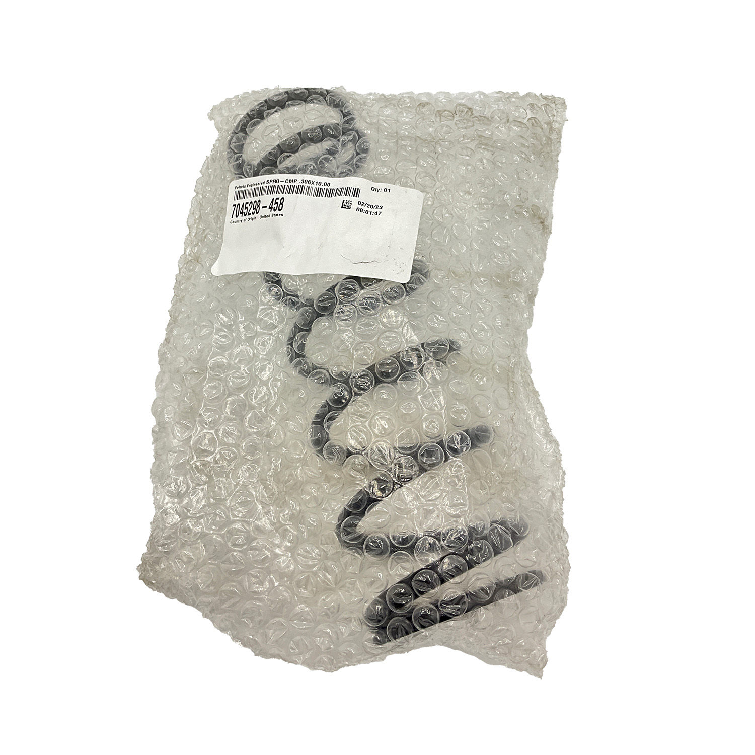 Compression Spring, .306 x 10, Black, Part 7045298-458 | Polaris