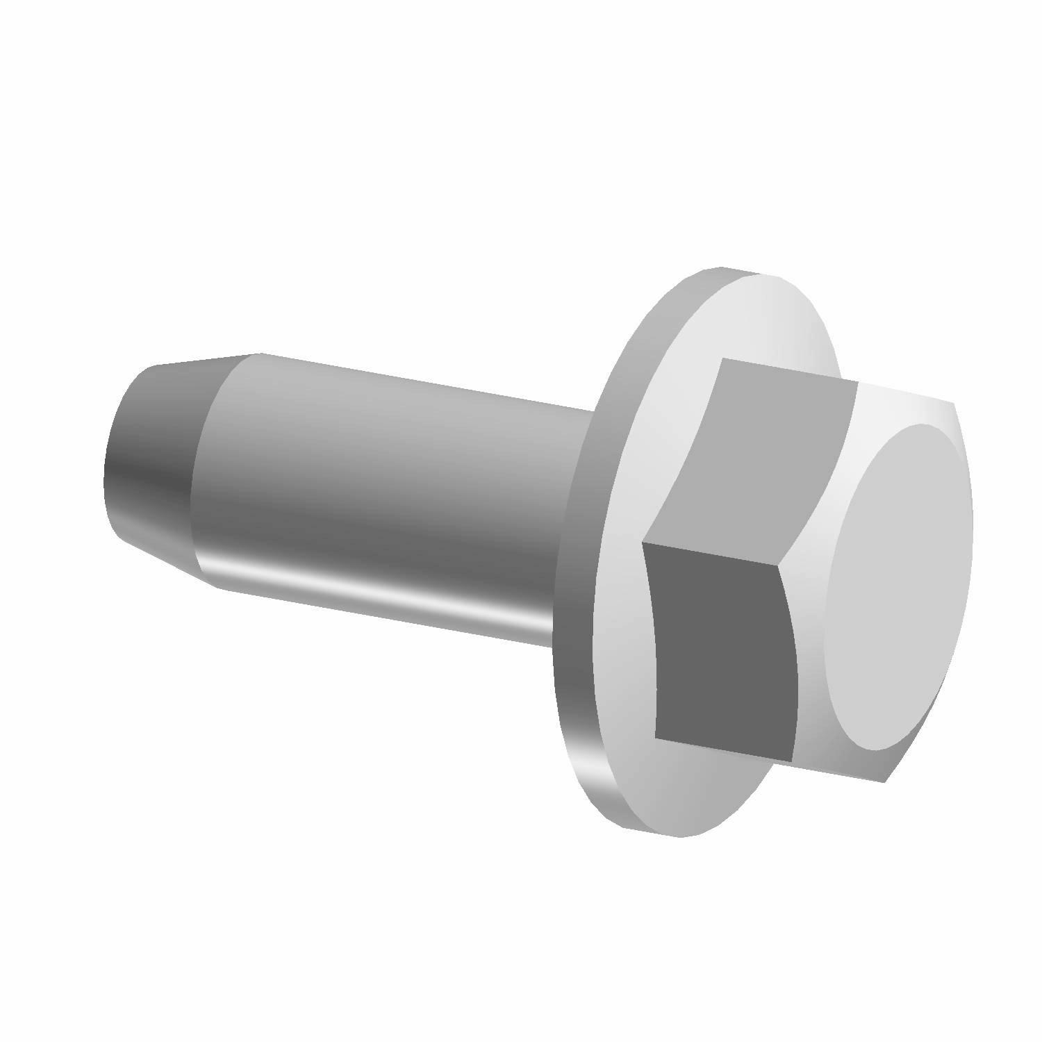 Hex Flange Bolt, 8 mm x 1.25 mm x 20 mm, Part 7518555
