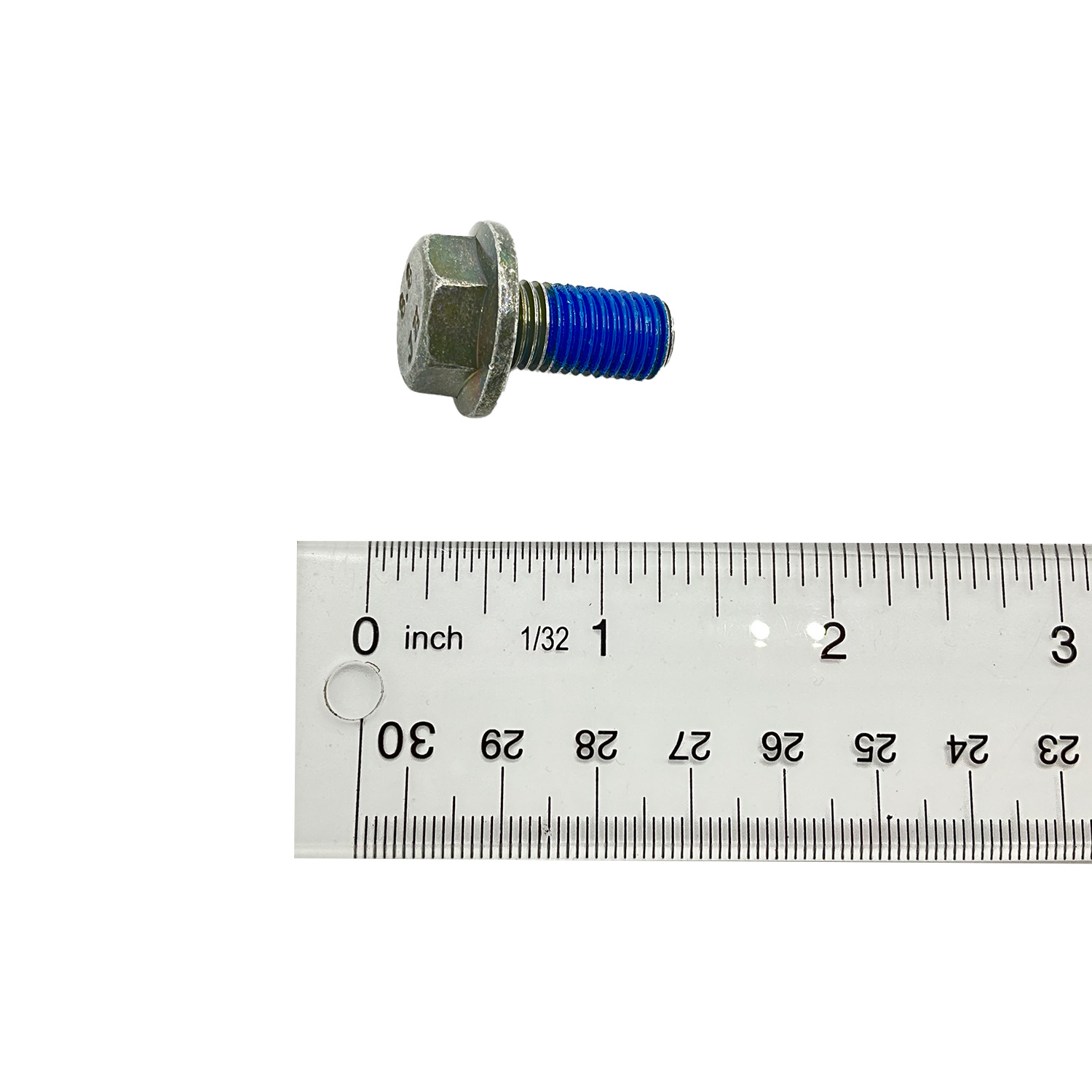 Hex Flange Bolt Olive Drab, 10 mm x 1.25 mm x 20 mm, Part 7518558