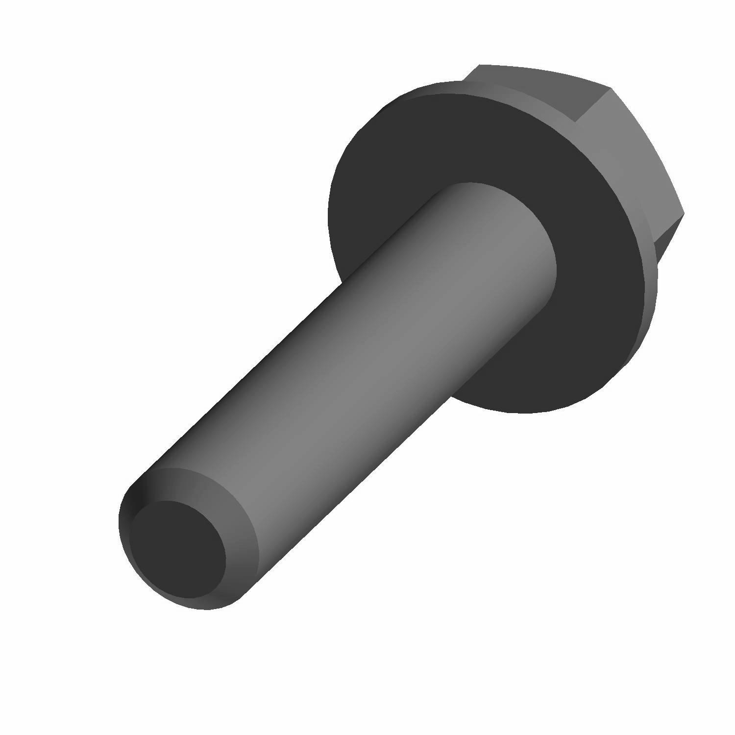 Hex Flange Screw, 8 mm x 1.25 mm x 35 mm, Part 7519052 | Polaris
