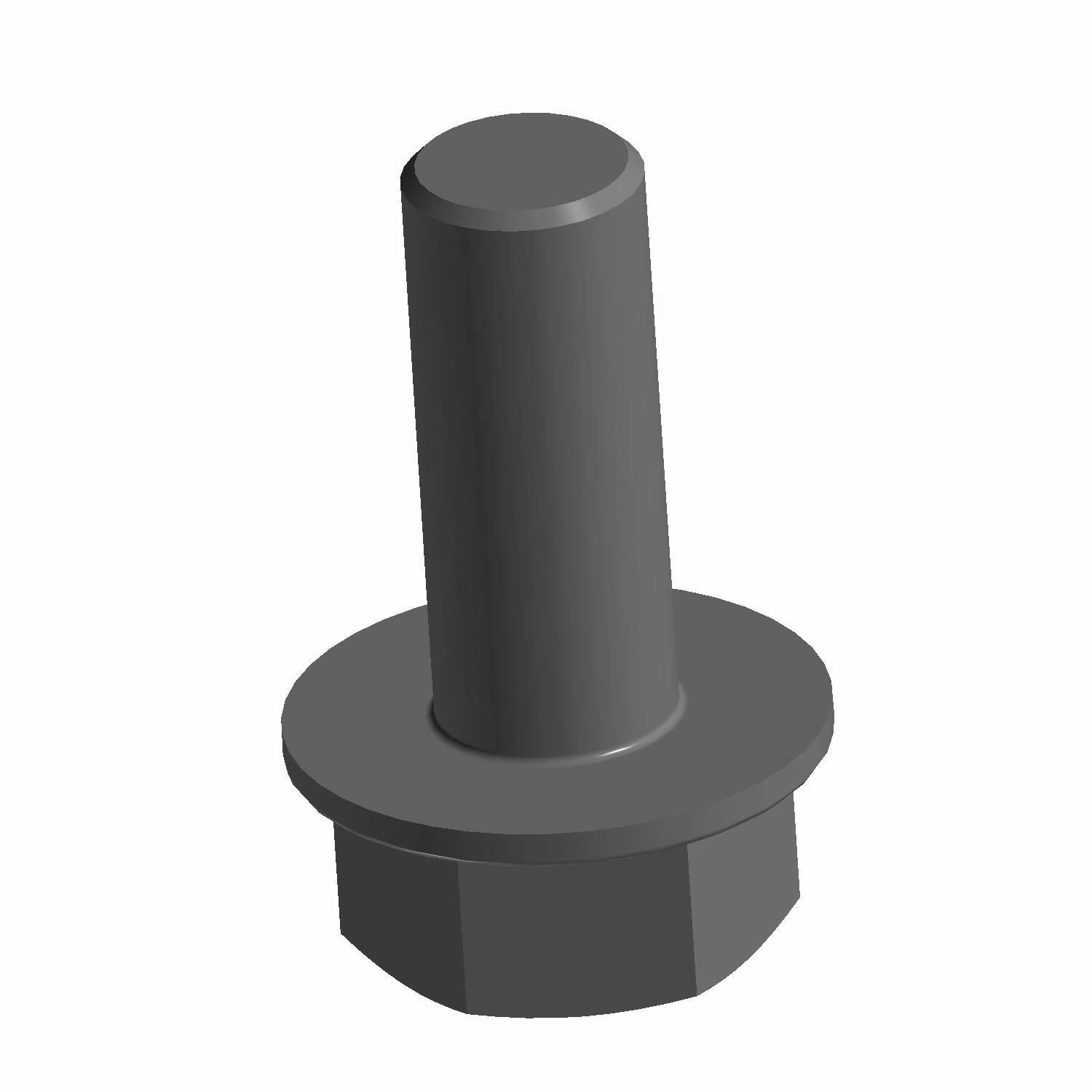 Hex Flange Screw, 8 mm x 1.25 mm x 20 mm, Part 7519133 | Polaris