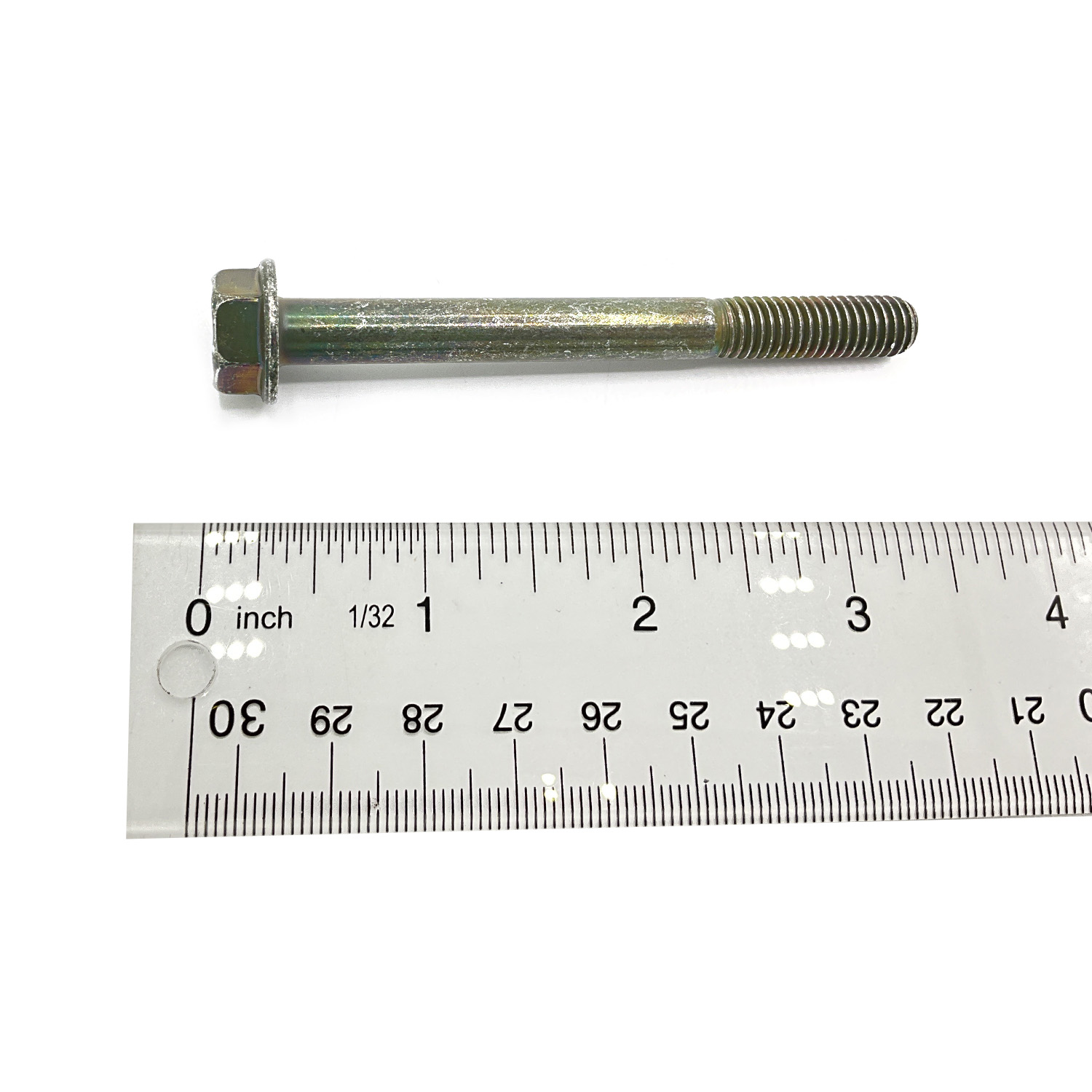Hex Flange Screw, 8 mm x 1.25 mm x 80 mm, Part 7519217 | Polaris
