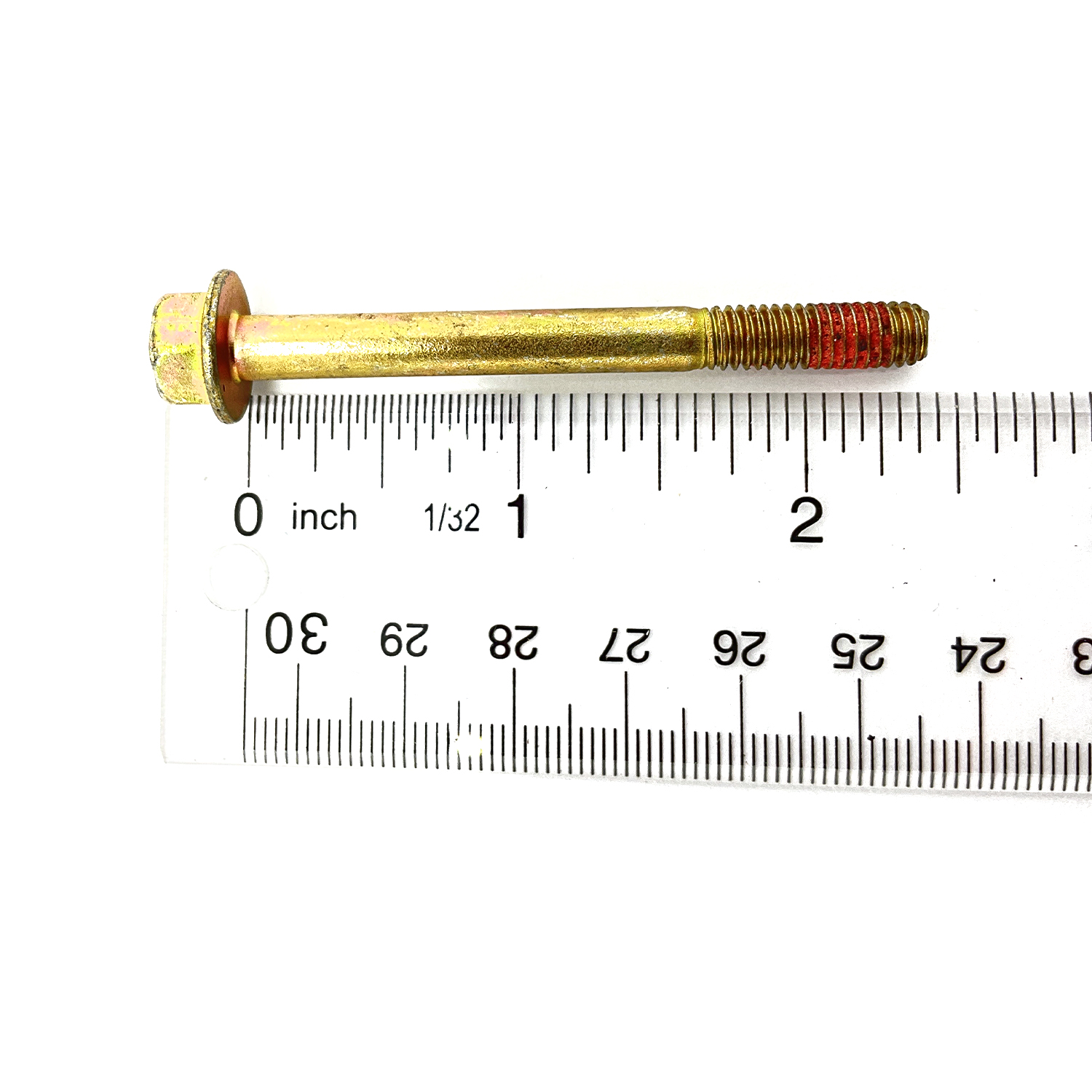Hex Flange Screw, 6 mm x 1.0 mm x 60 mm, Part 7519244 | Polaris