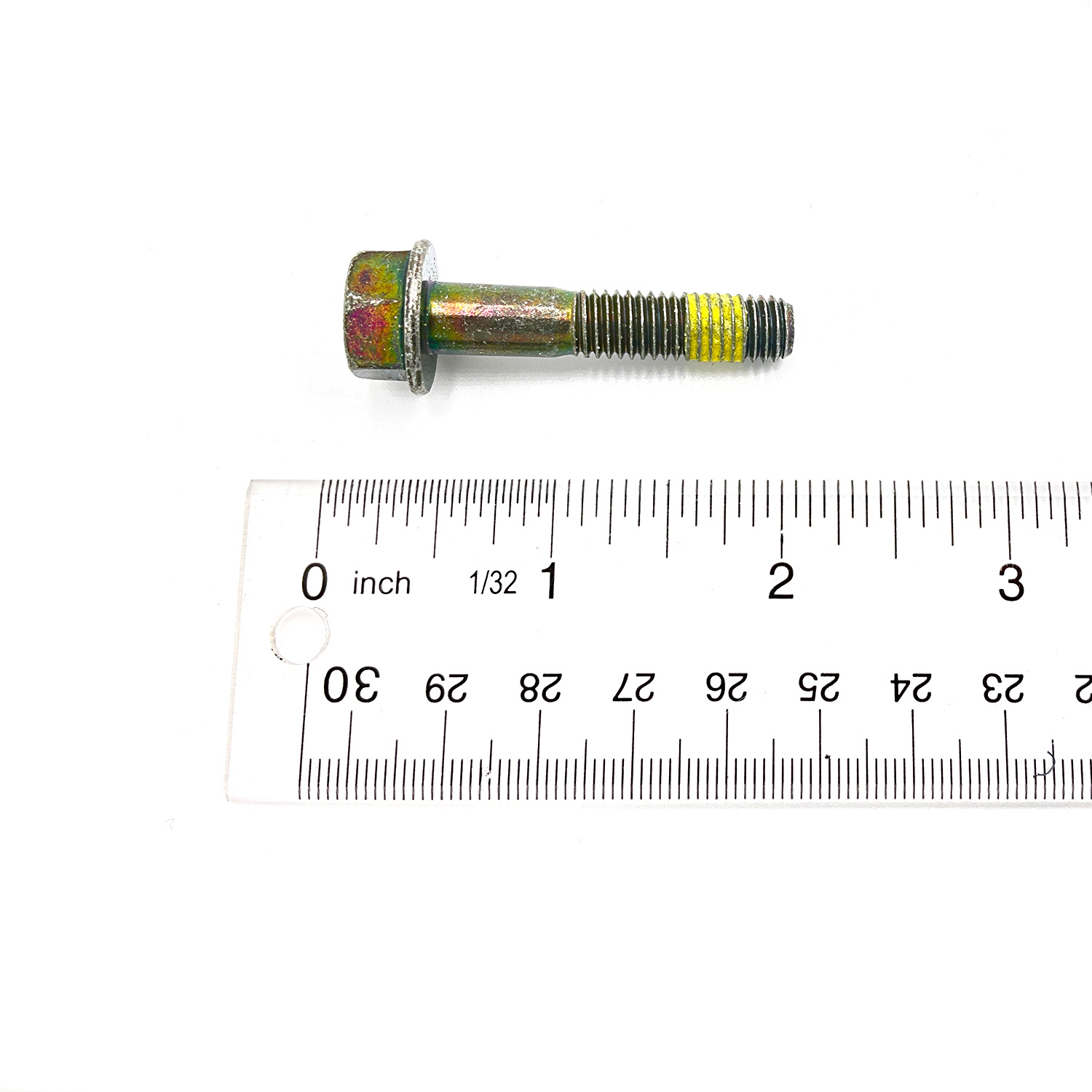 Hex Flange Screw, 8 mm x 1.25 mm x 40 mm, Part 7519267 | Polaris