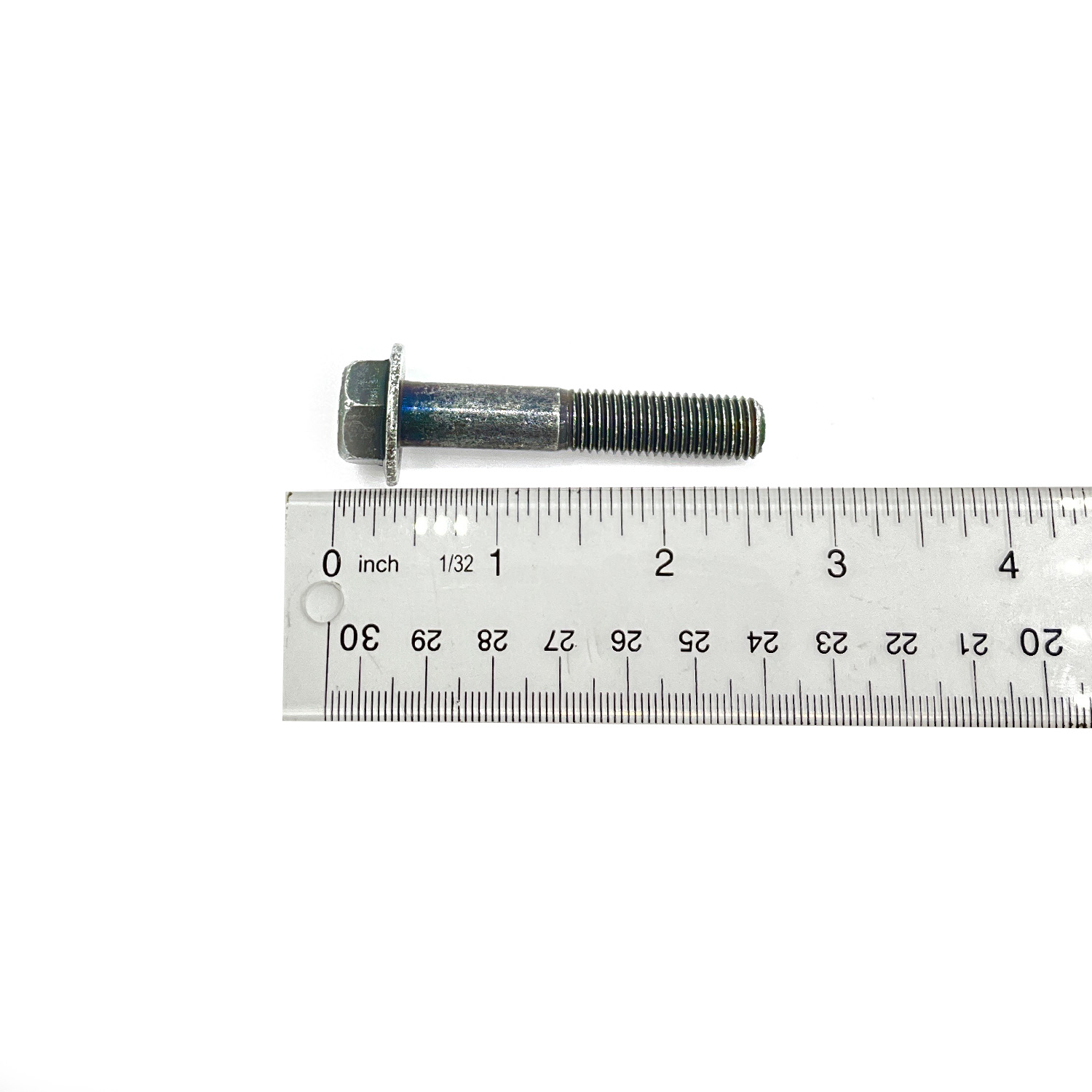 Hex Flange Screw, 10 mm x 1.25 mm x 55 mm, Part 7519285 | Polaris