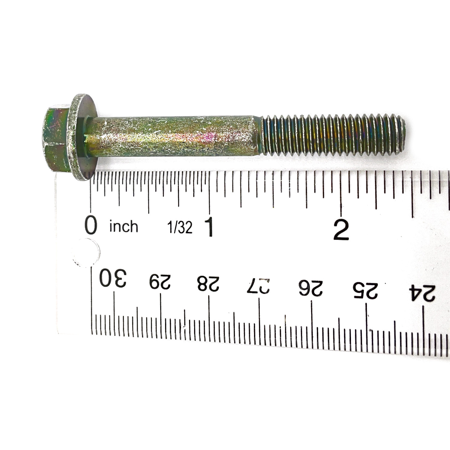 Hex Flange Screw, 8 mm x 1.25 mm x 60 mm, Part 7519298 | Polaris