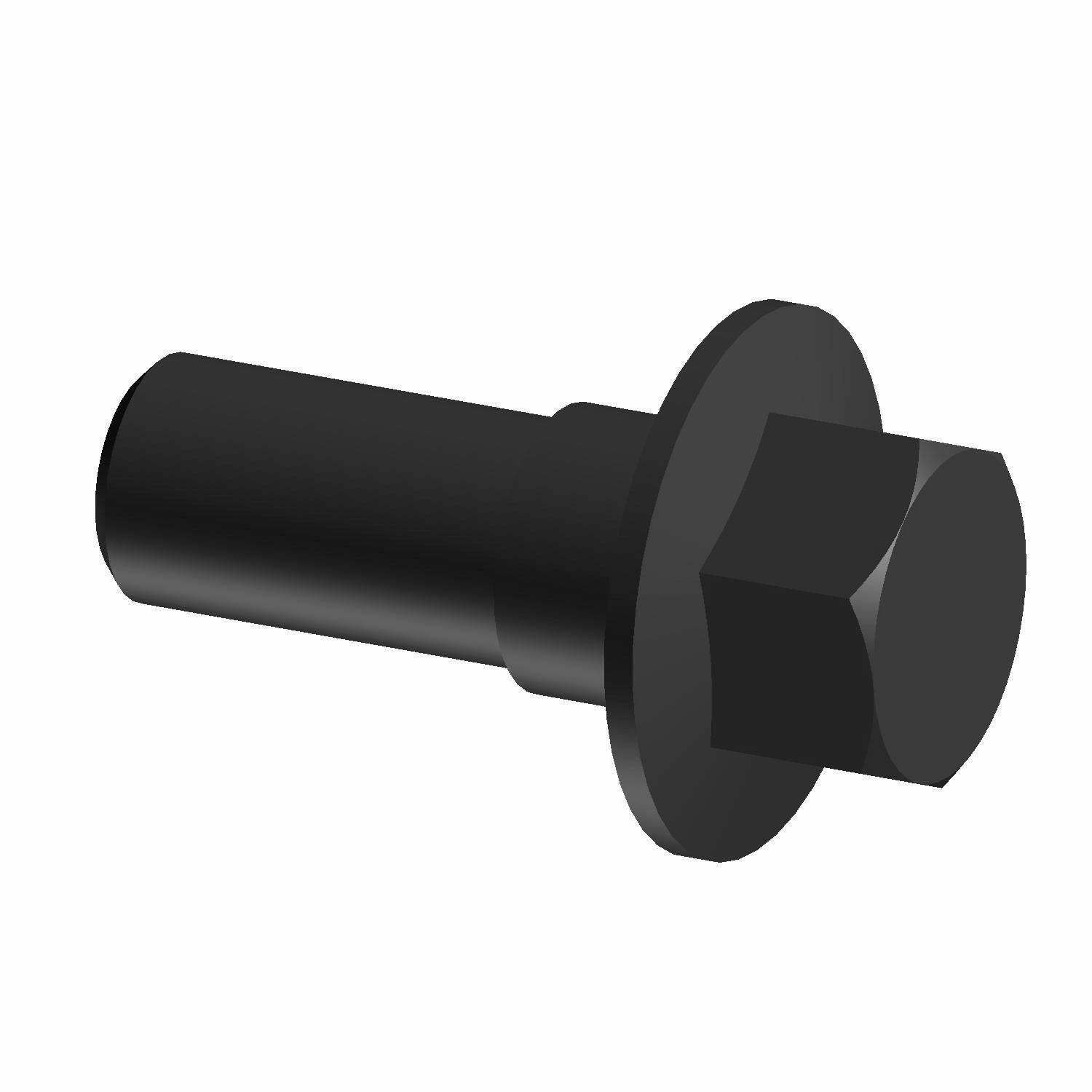 Hex Flange Screw, 12 mm x 1.75 mm - 14 mm x 9 mm, Part 7519770