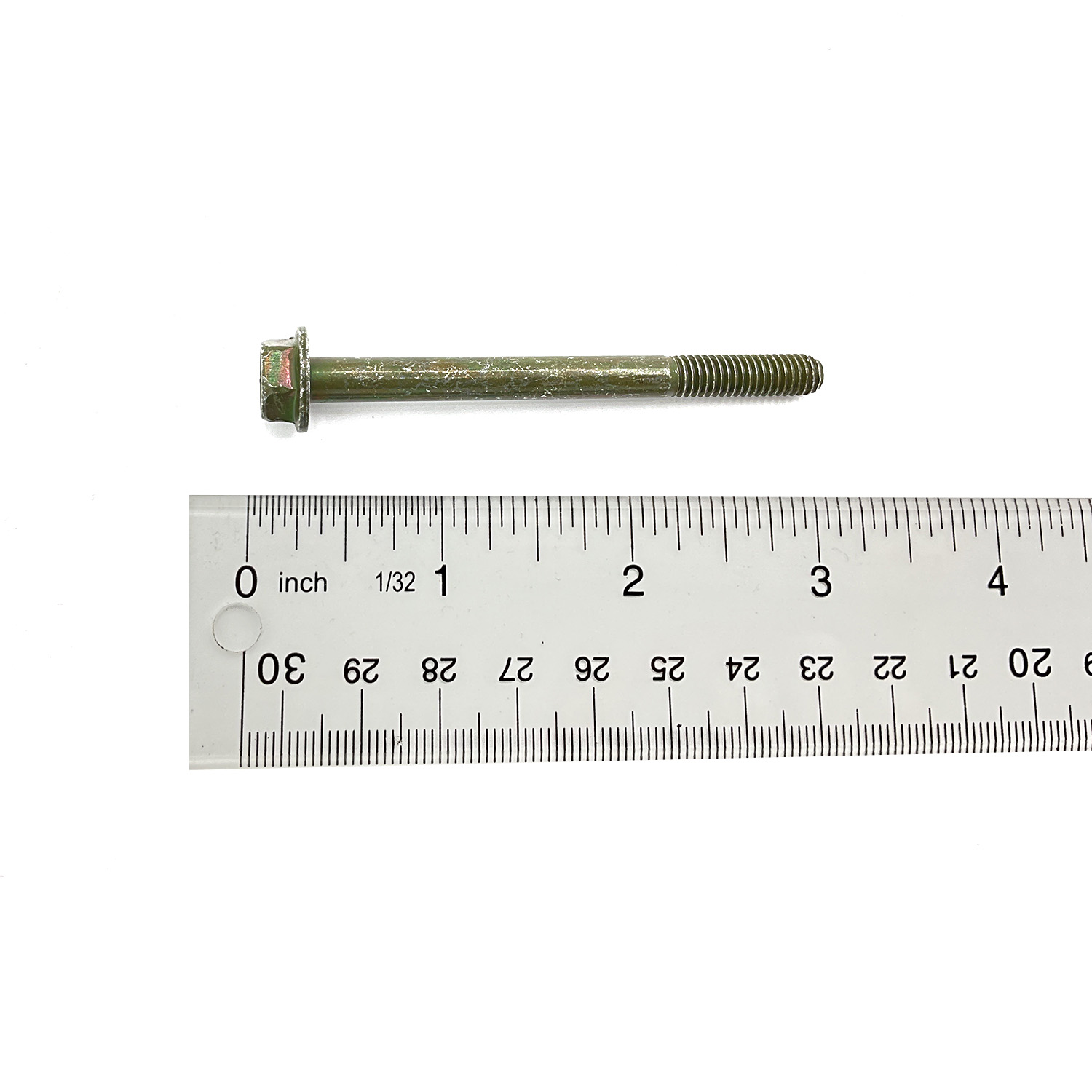Hex Flange Screw, 6 mm x 1.0 mm x 70 mm, Part 7519908 | Polaris