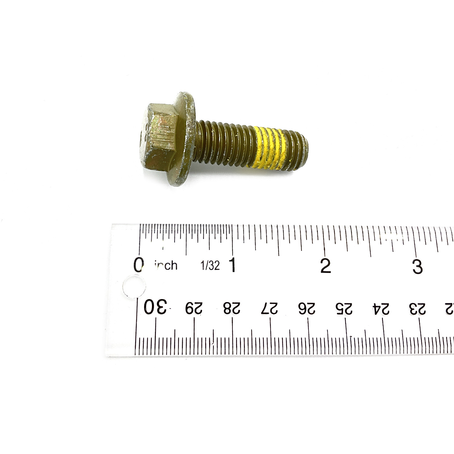 Hex Flange Screw, 12 mm x 1.75 mm x 35 mm, Part 7520123 | Polaris