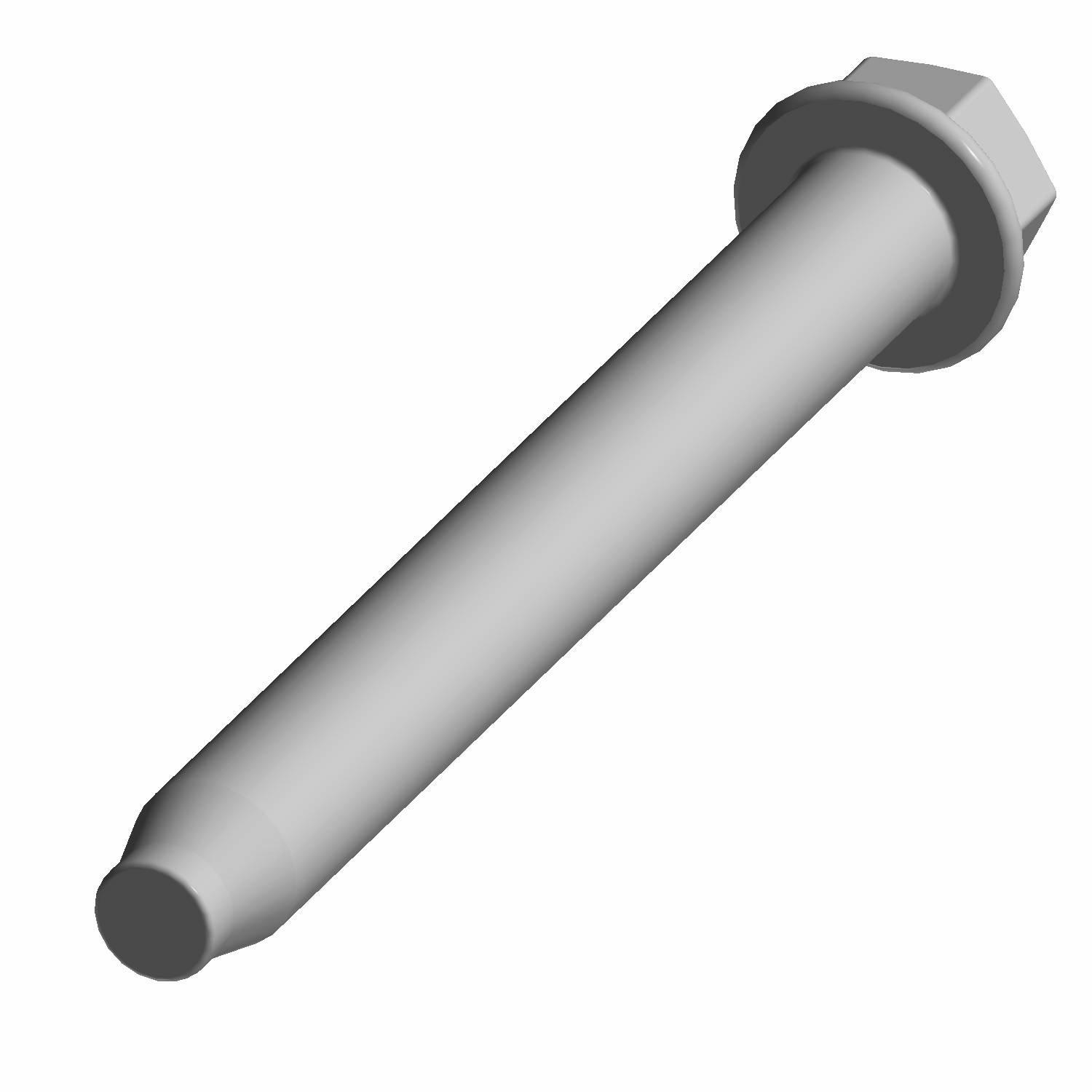 Hex Flange Screw, M6x1.0x55 8.8 DOG, Part 7520498 | Polaris Slingshot
