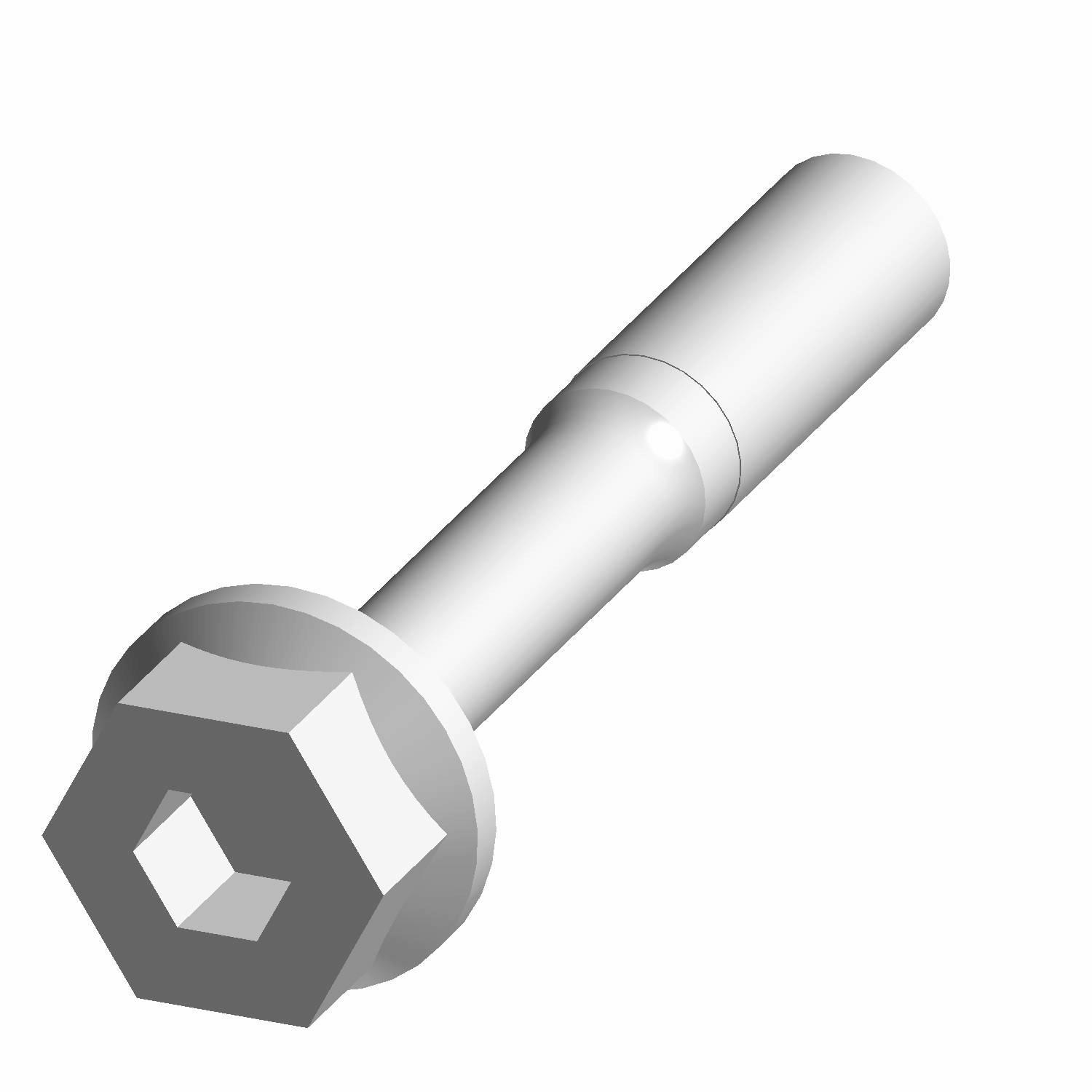 Hex Flange Screw, 8 mm x 1.25 mm x 50 mm, Part 7520732 | Polaris