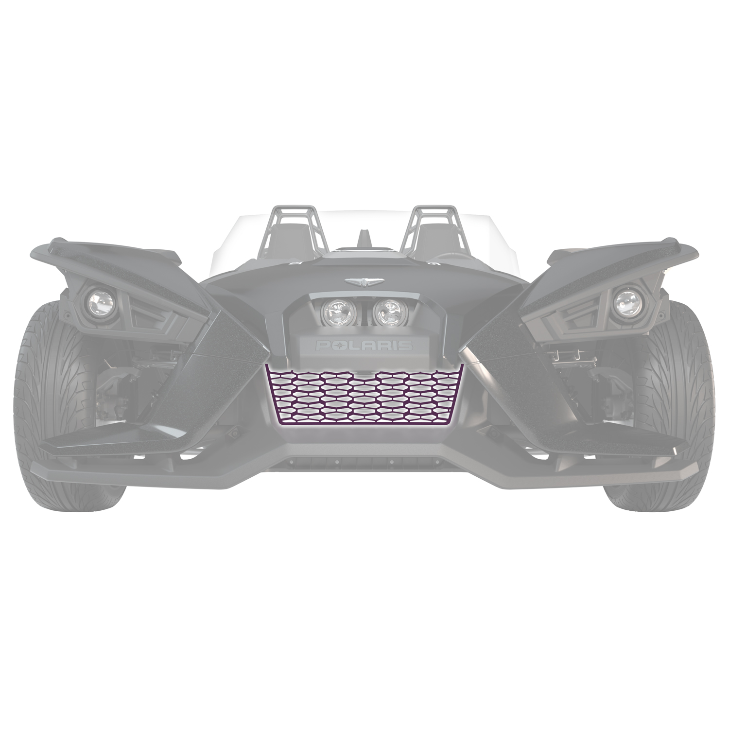 Painted Front Grille - Midnight Purple - Image 1 de 3