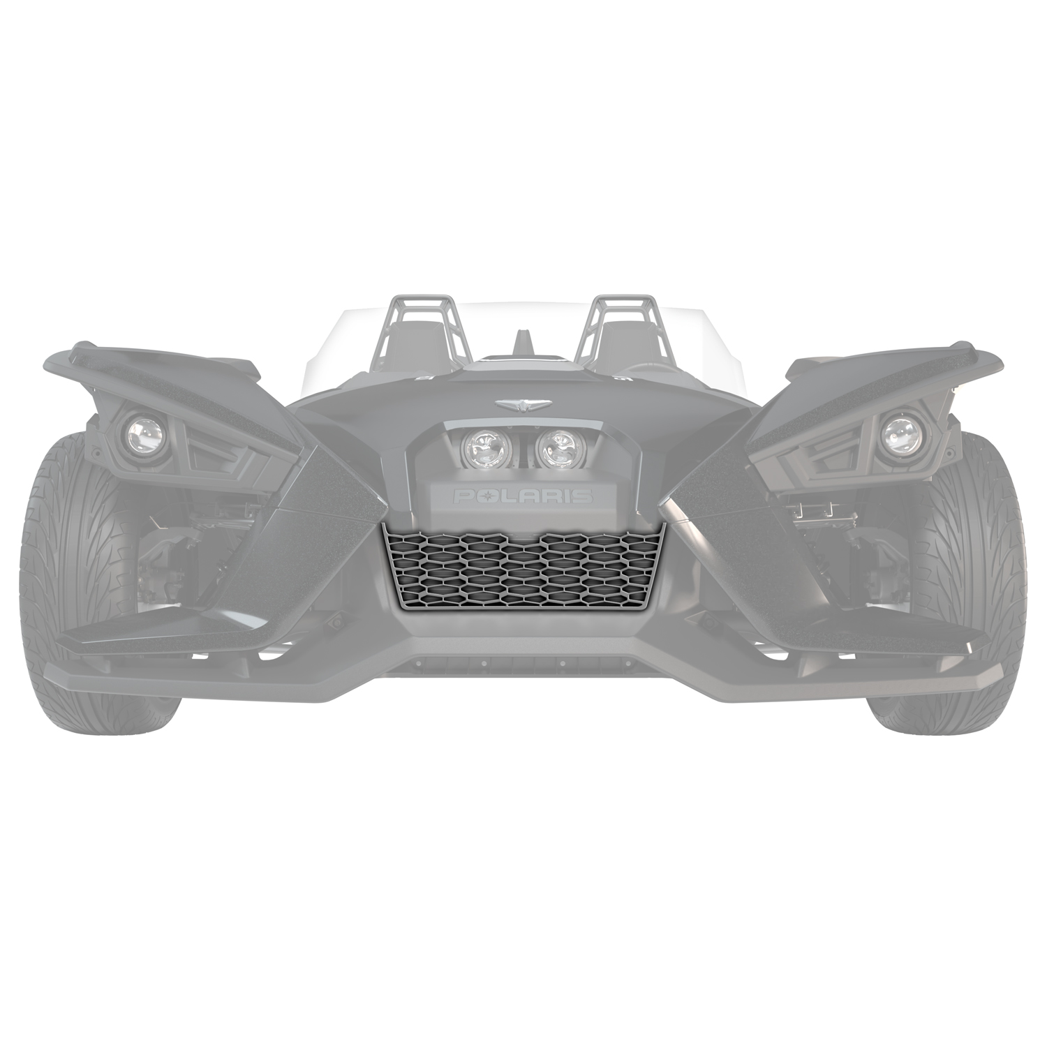 Painted Front Grille - Turbo Silver - Image 1 de 3