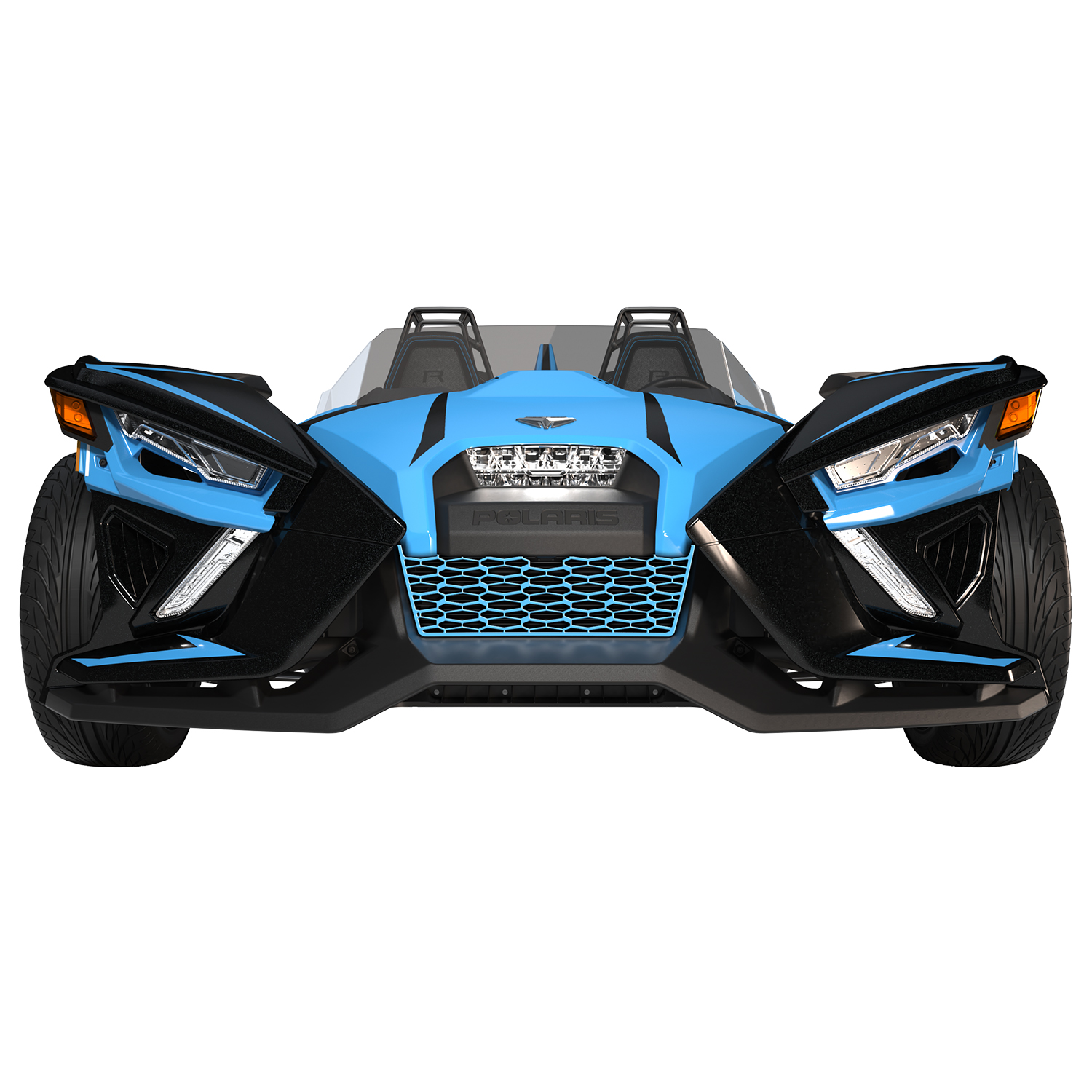 Painted Front Grille - Miami Blue - Image 3 de 3