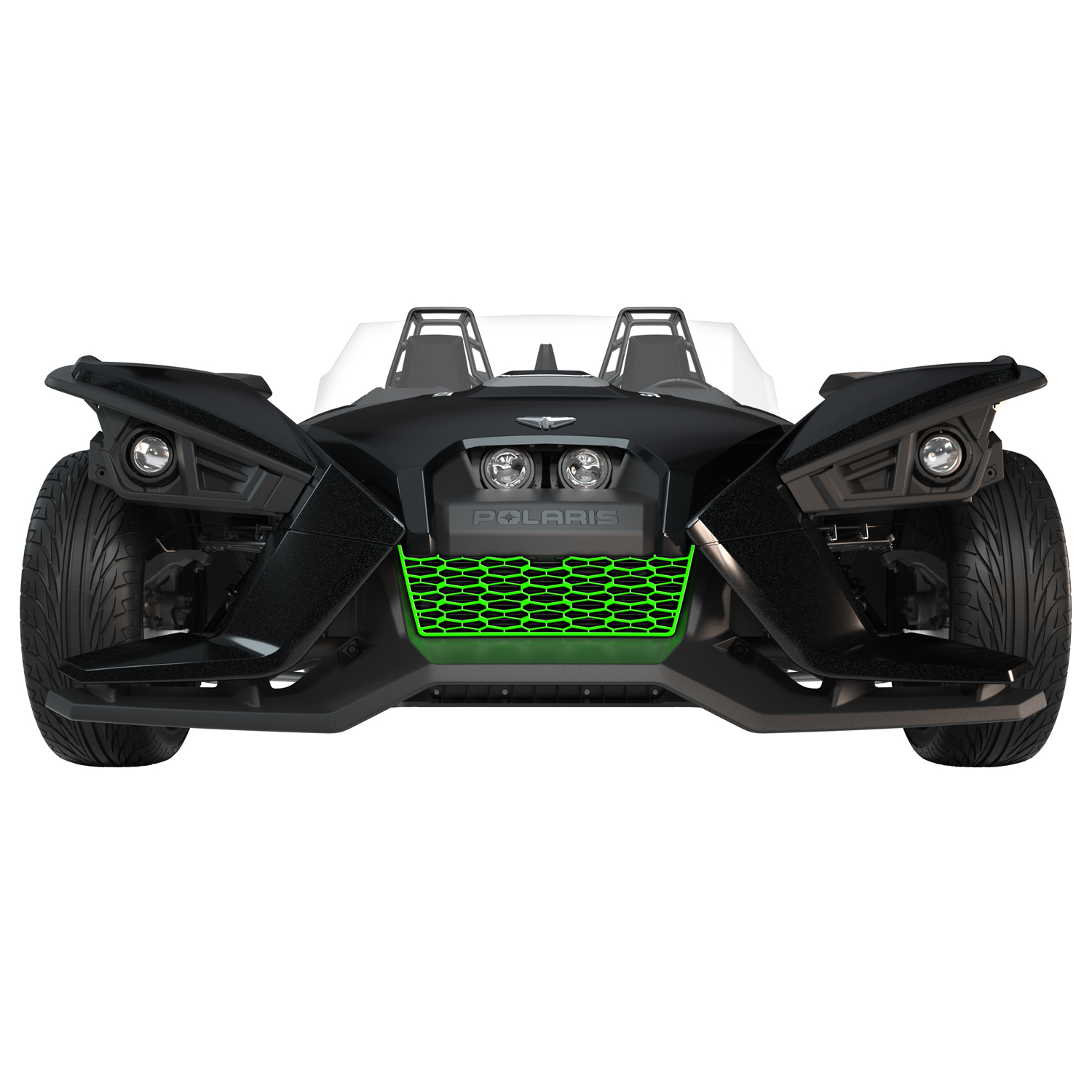 Painted Front Grille - Dragon Green - Image 3 de 3