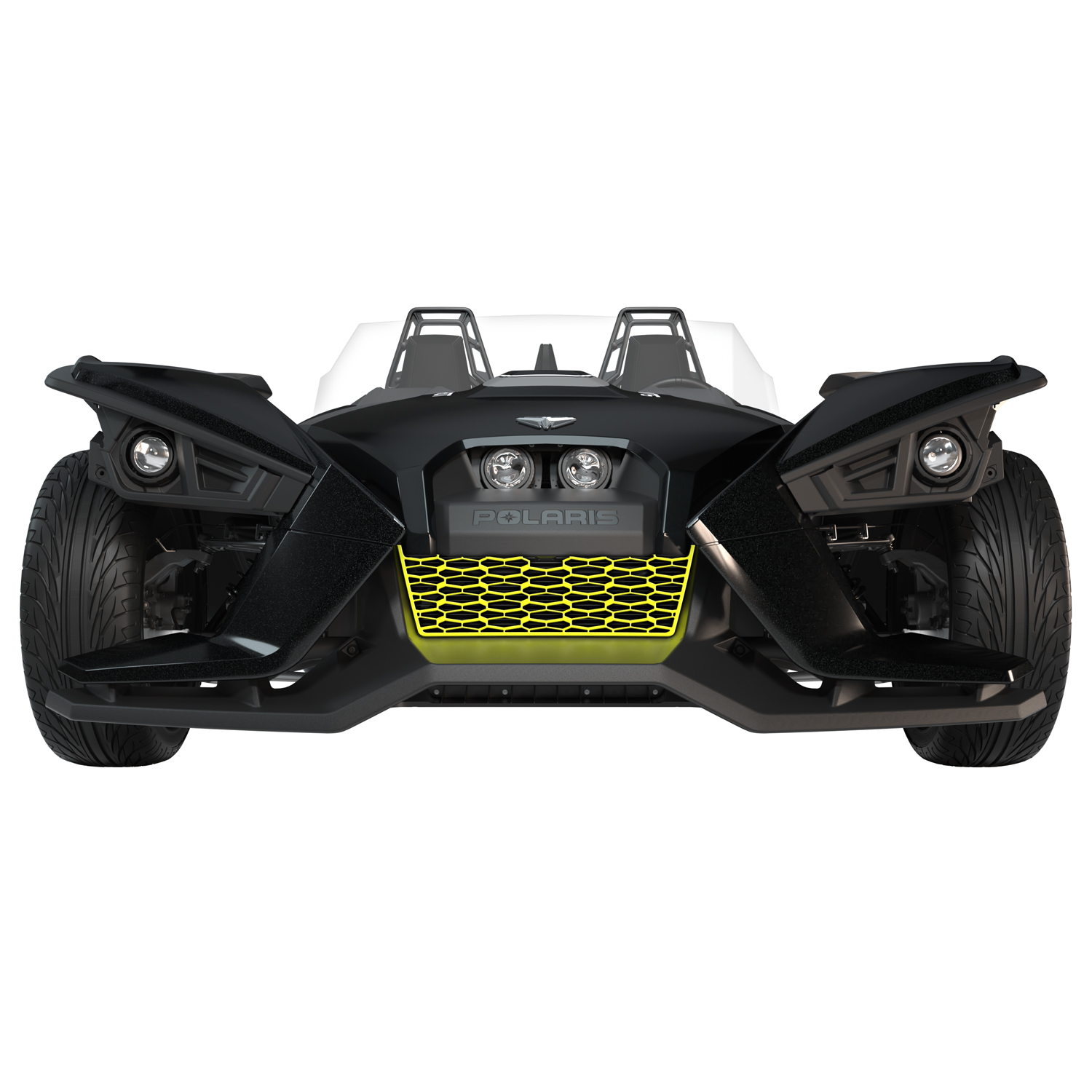 Painted Front Grille - Daytona Yellow - Image 3 de 3