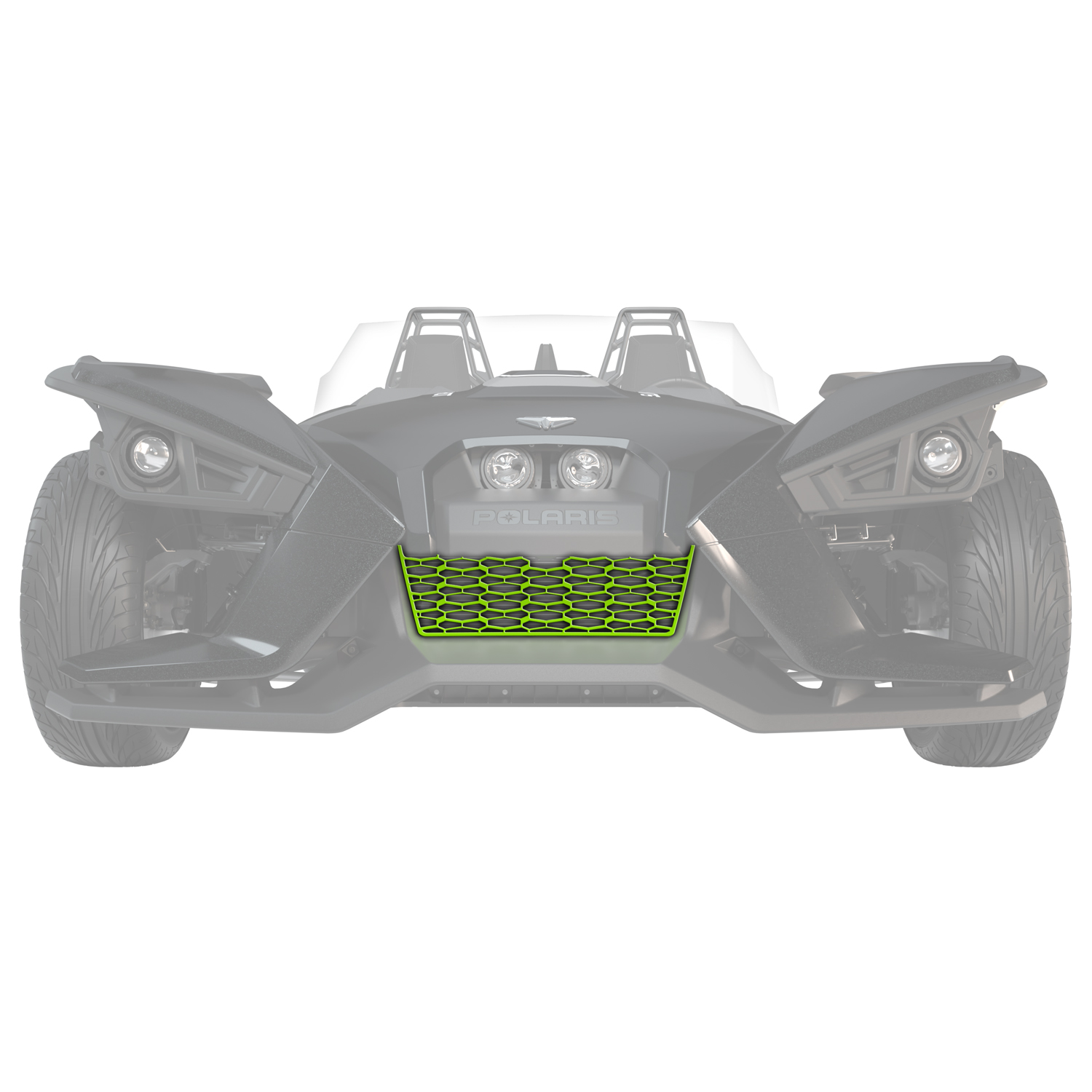 Painted Front Grille - Envy Green - Image 1 de 3