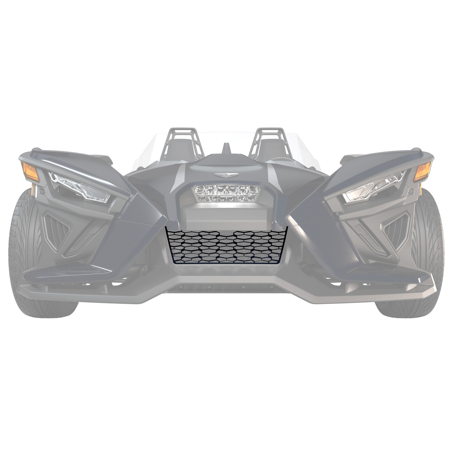 Painted Front Grille - Azure Crystal - Image 1 de 3