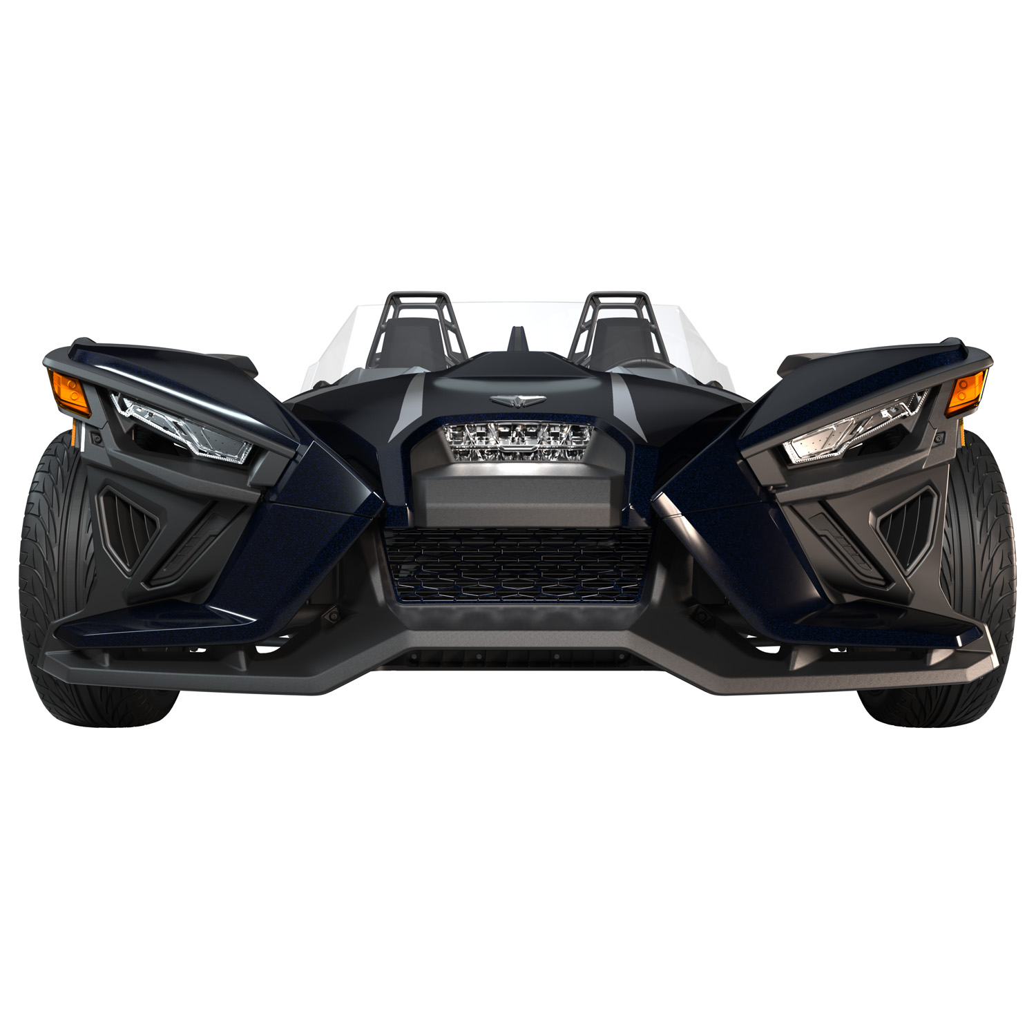 Painted Front Grille - Azure Crystal - Image 2 de 3