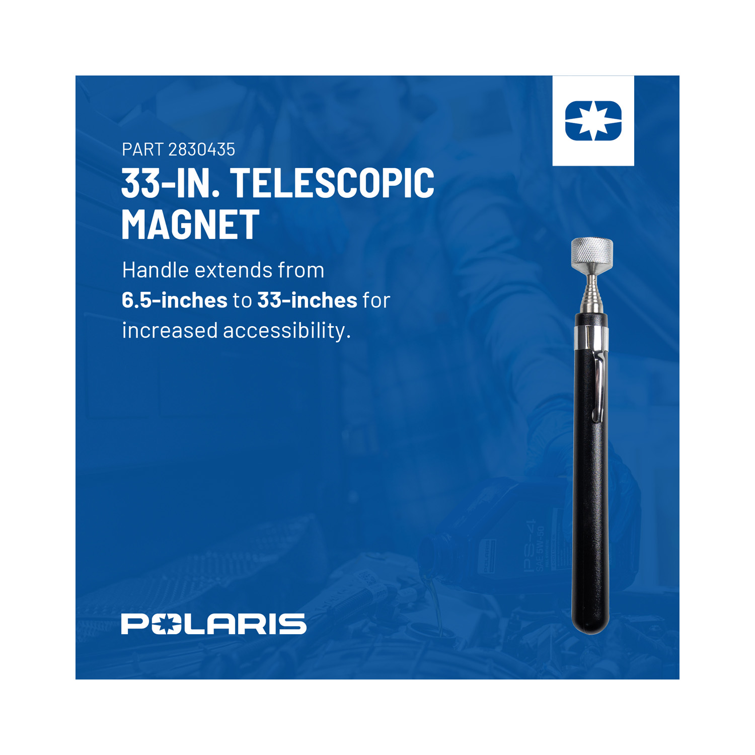 33 in. Telescopic Magnet, Part 2830435 | Polaris