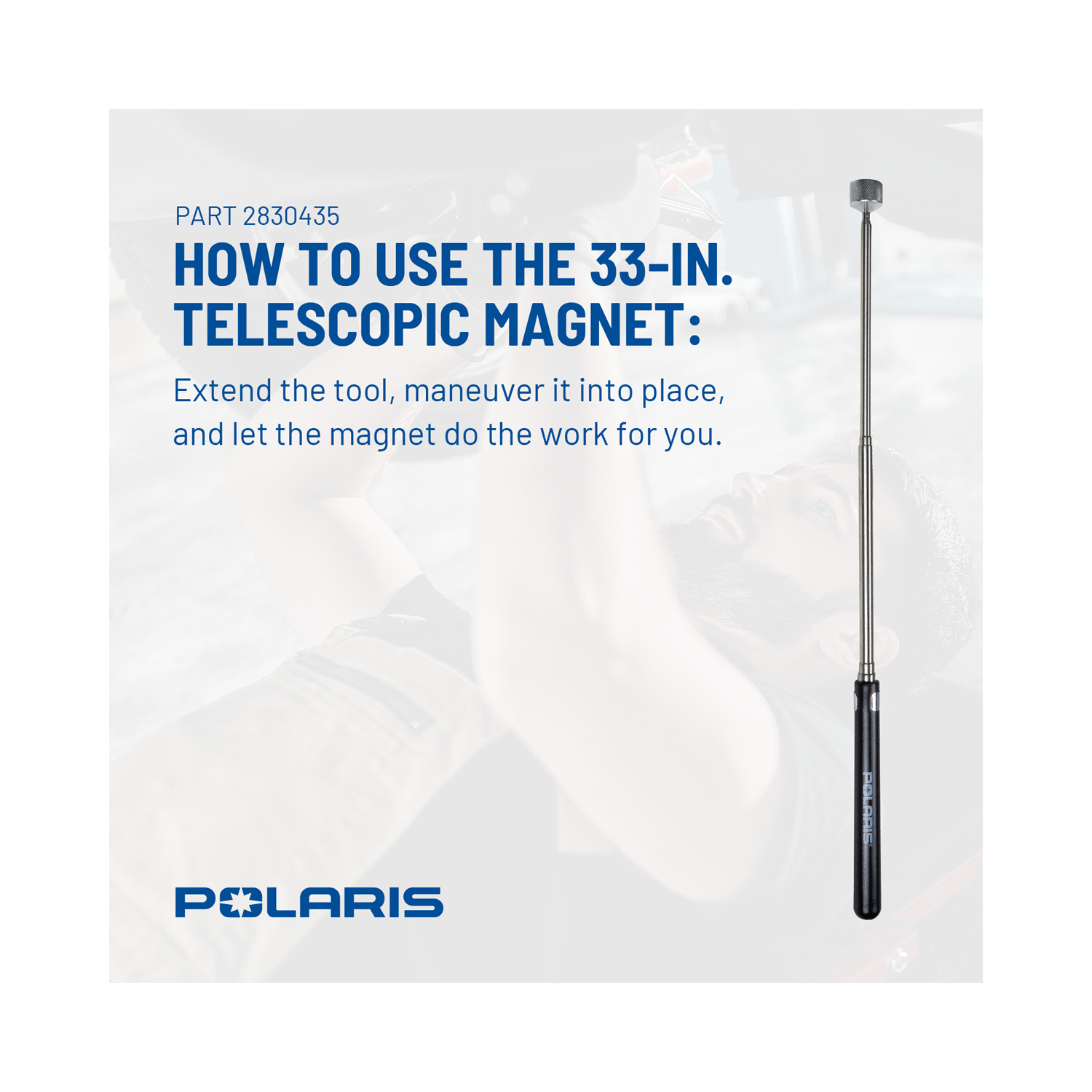 33 in. Telescopic Magnet, Part 2830435 | Polaris
