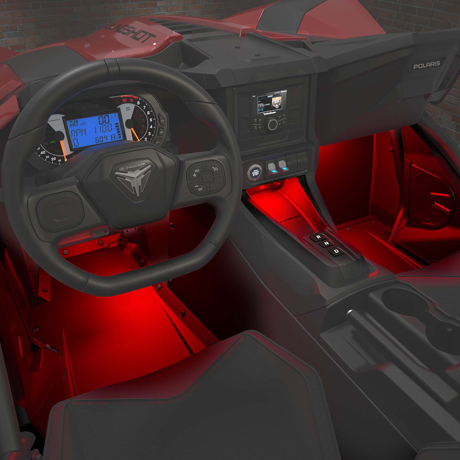 Premium Interior Light Kit by XKGlow® | Polaris Slingshot EN-CA