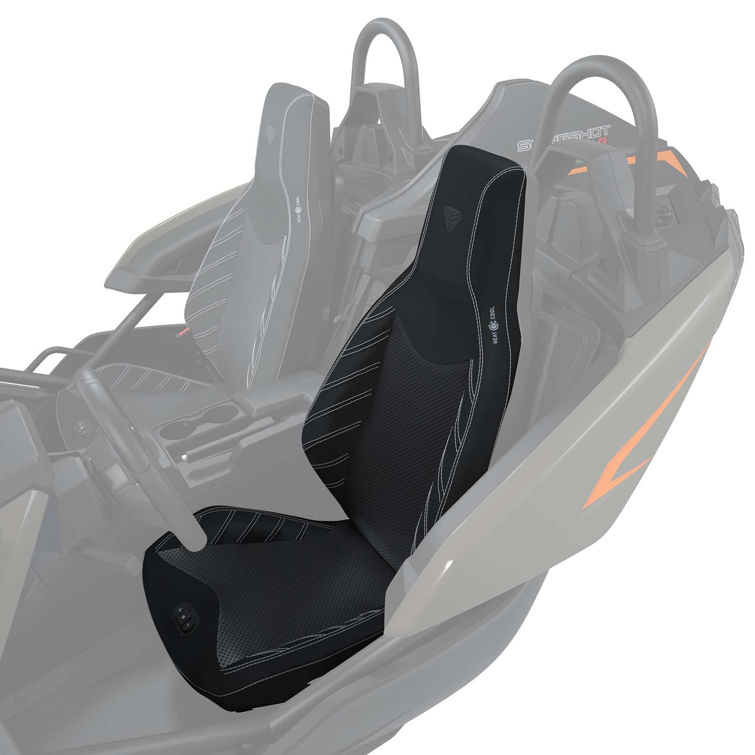 Slingshot® Heated and Cooled Seat - Driver | Polaris Slingshot