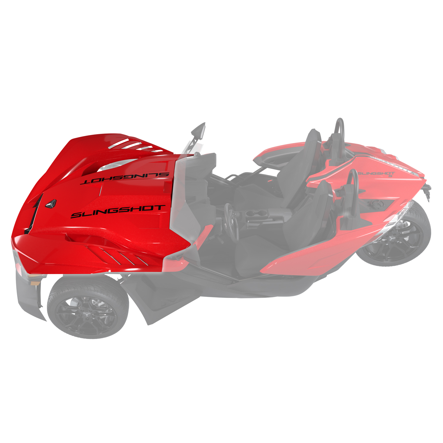 Vented Sport Hood | Polaris Slingshot