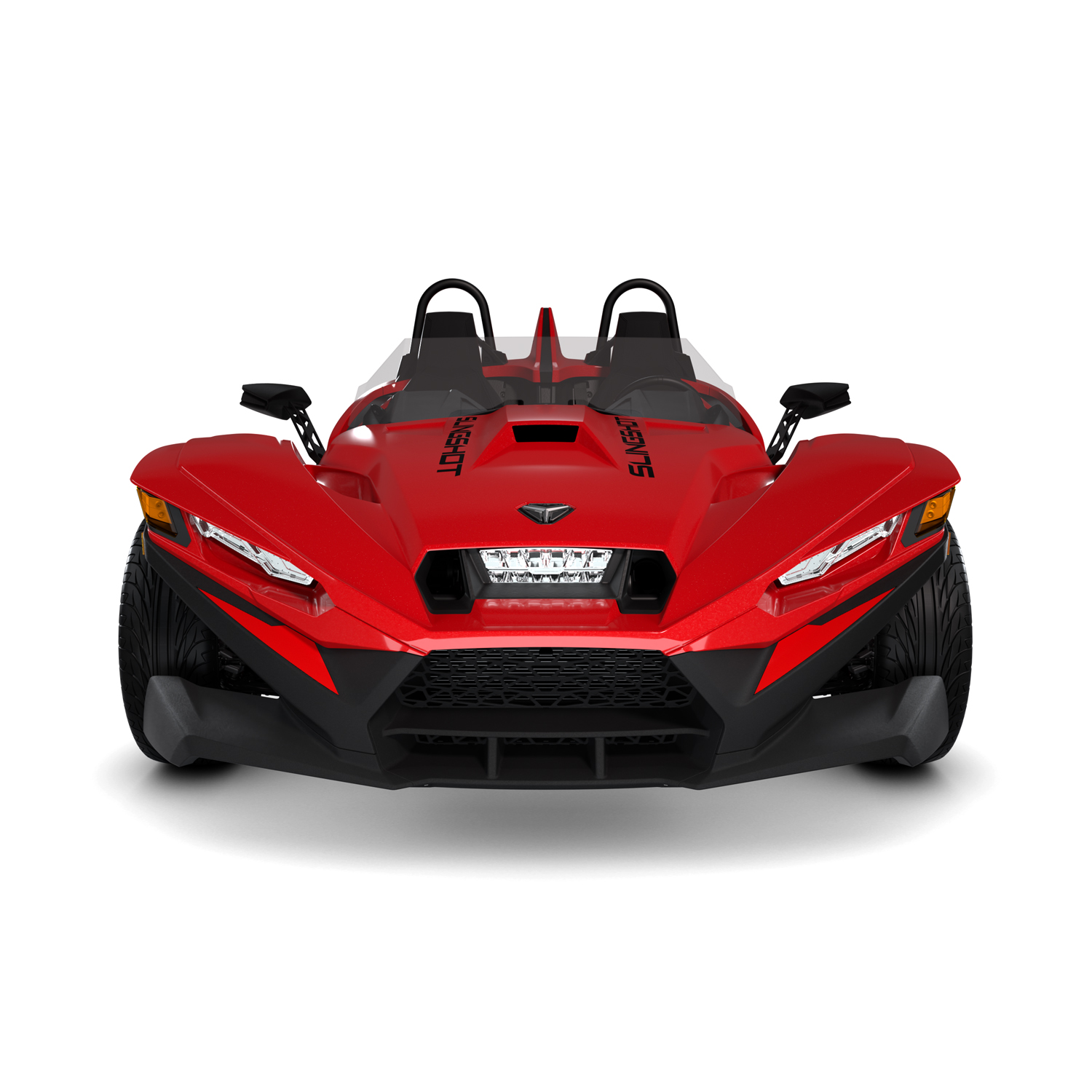 Vented Sport Hood Upper Accent Panel | Polaris Slingshot