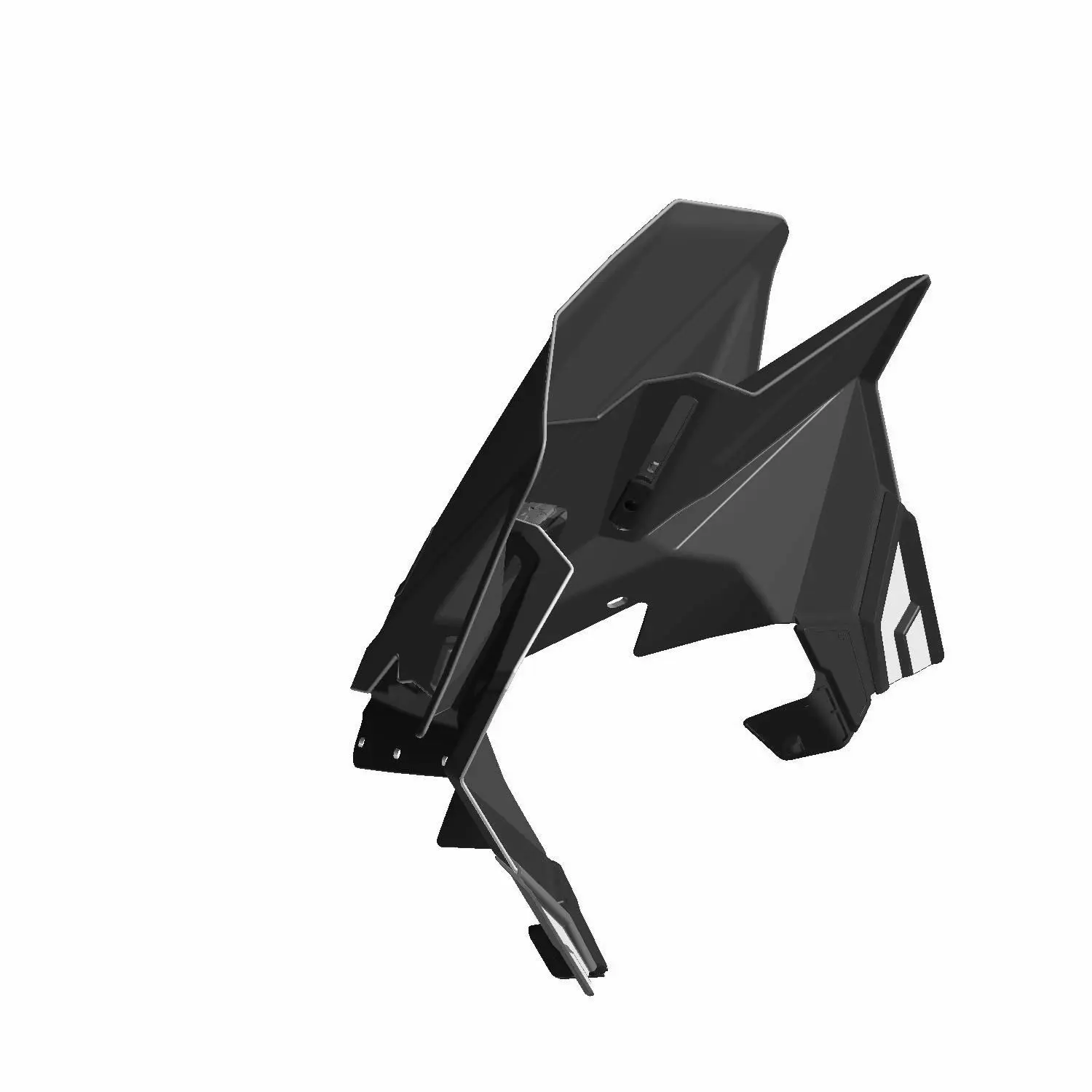 Polaris OEM AXYS Windschutzscheibe Niedrig, Rot – Teilenummer 2880387, Für Rush/Switchback 600/800 (2015-2016)