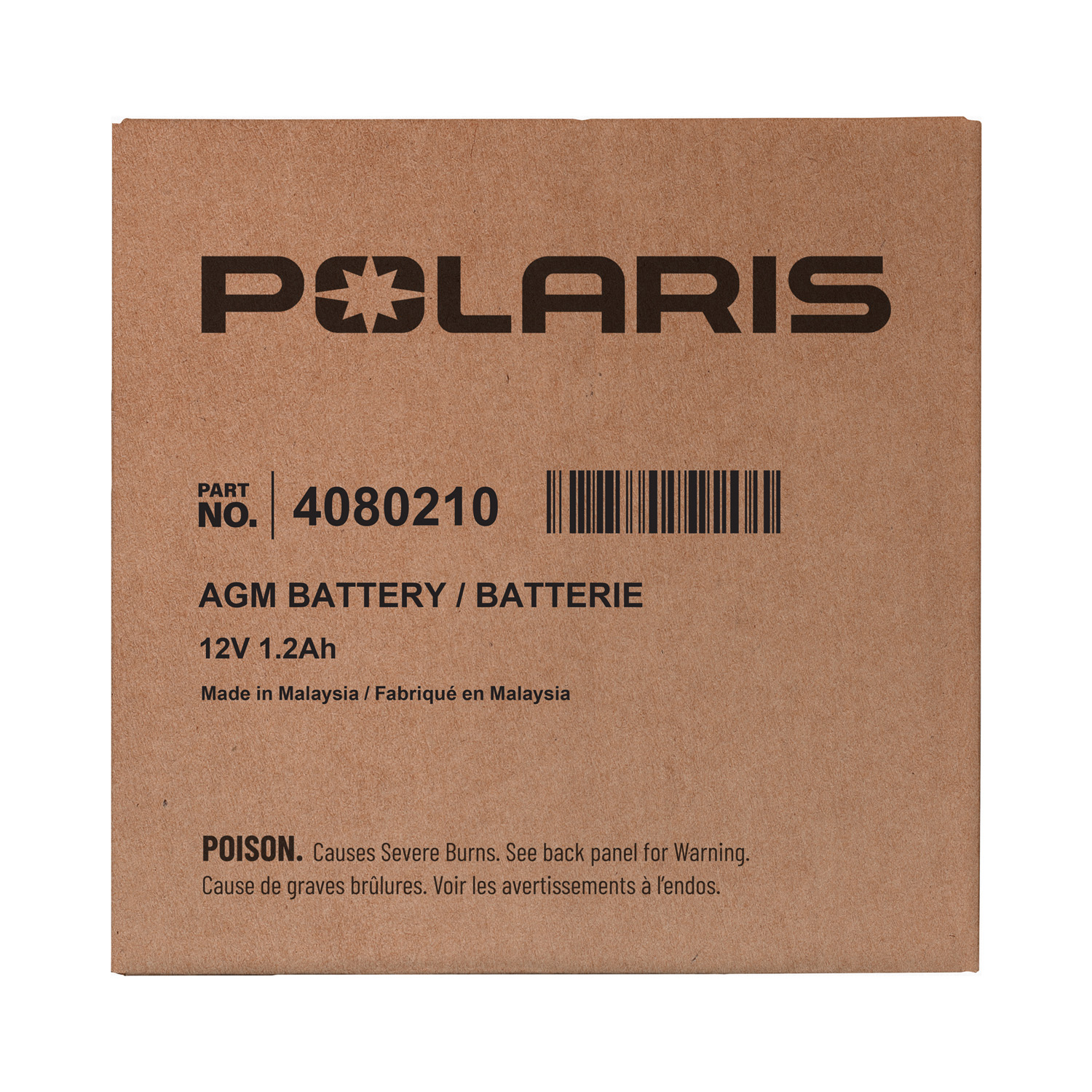 12V 1.2AH AGM Battery for Snowmobiles | Polaris Snowmobiles EN-CA