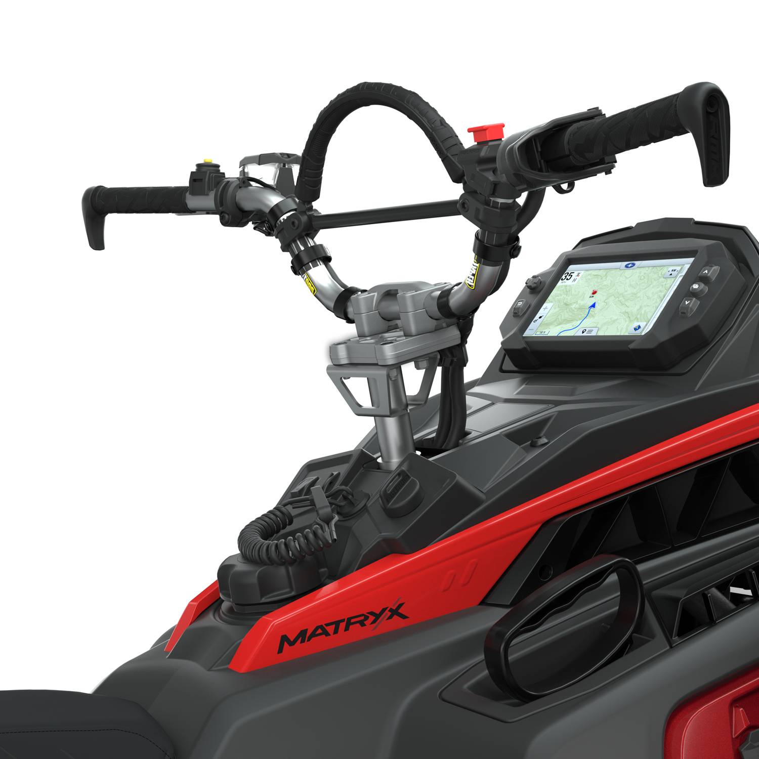 RMK Adjustable Handlebar Mount | Polaris Snowmobiles