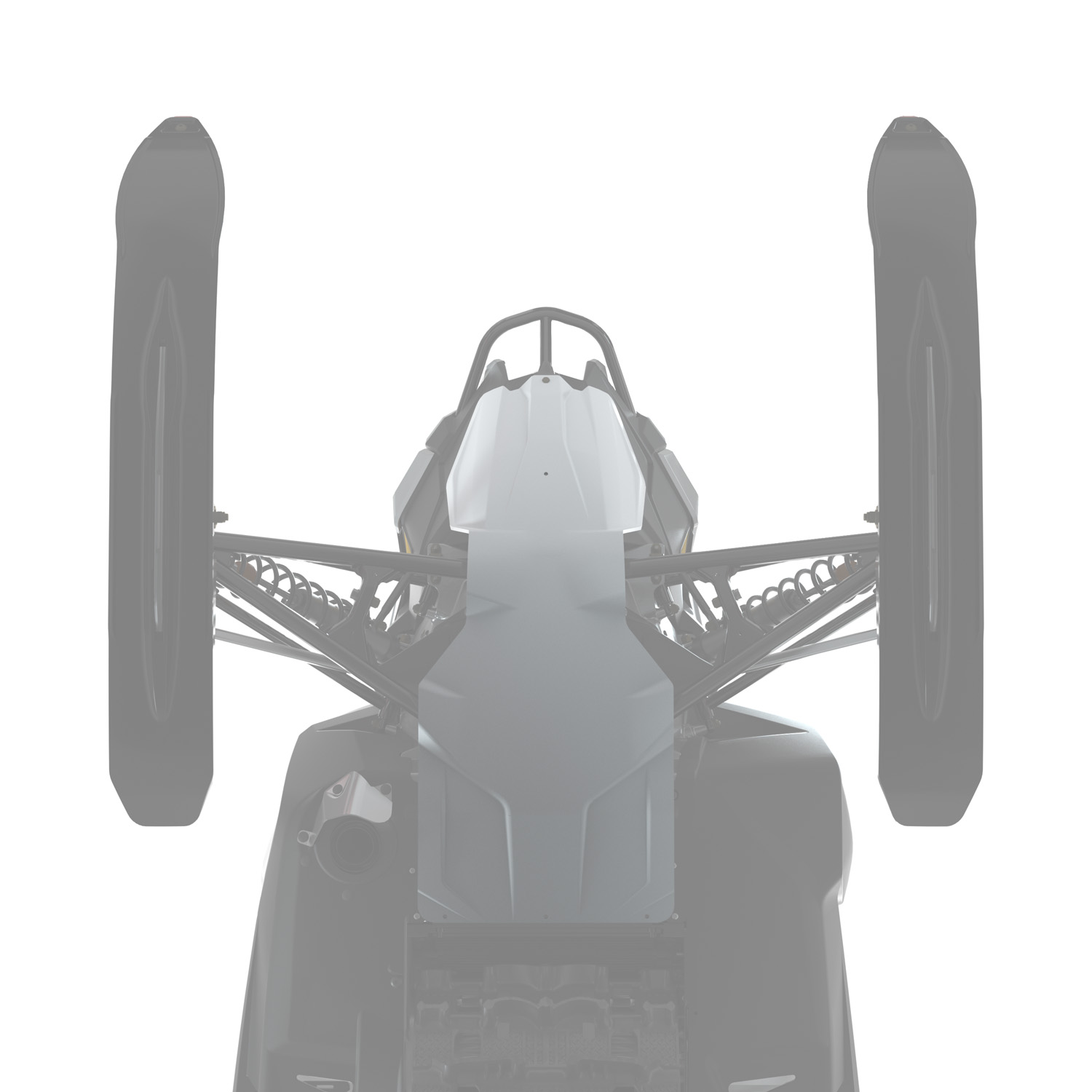 Sentry Skid Plate, White Lightning | Polaris Snowmobiles EN-CA