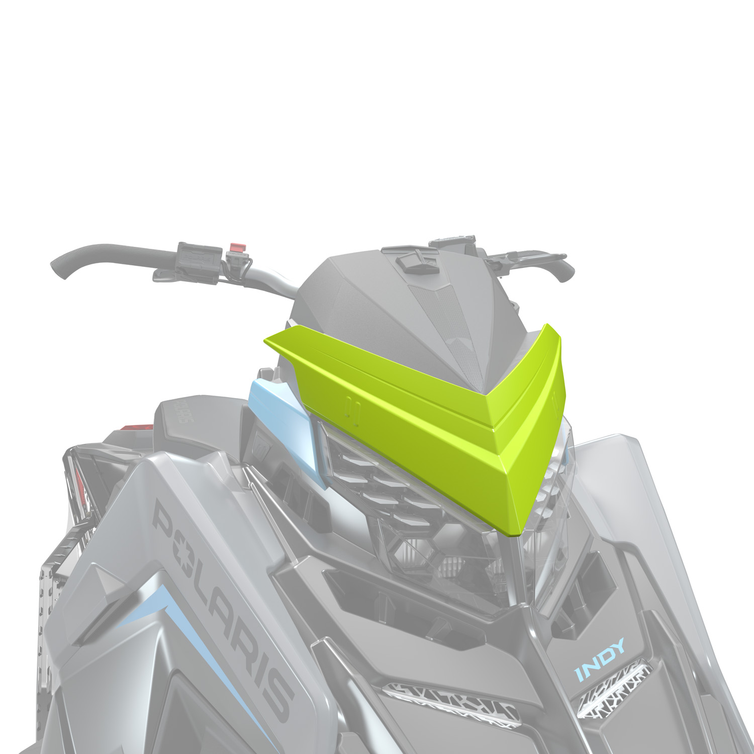 Bezel, Lime Squeeze | Polaris Snowmobiles