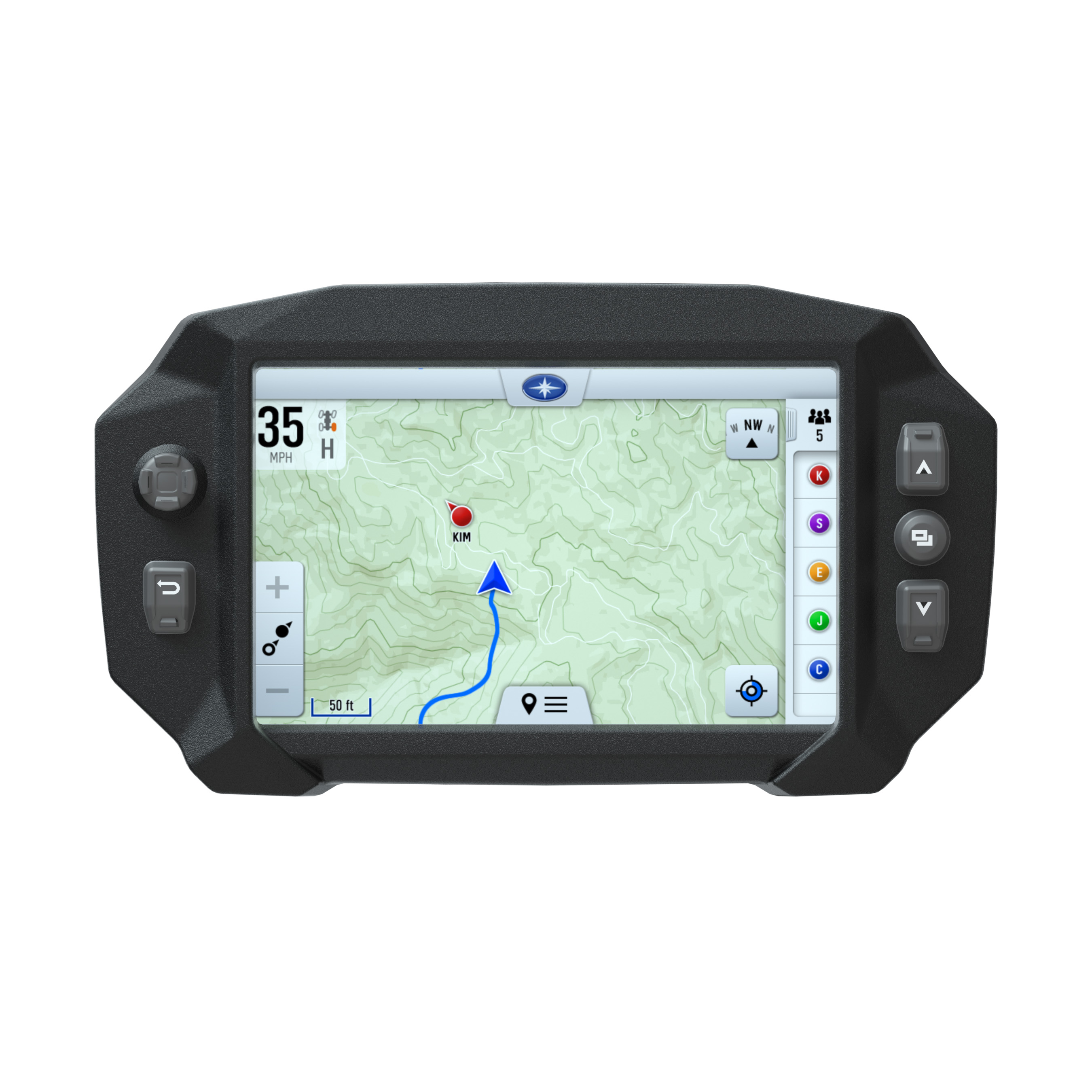 パーツ polaris 7S Display Powered by RIDE COMMAND | Polaris Snowmobiles